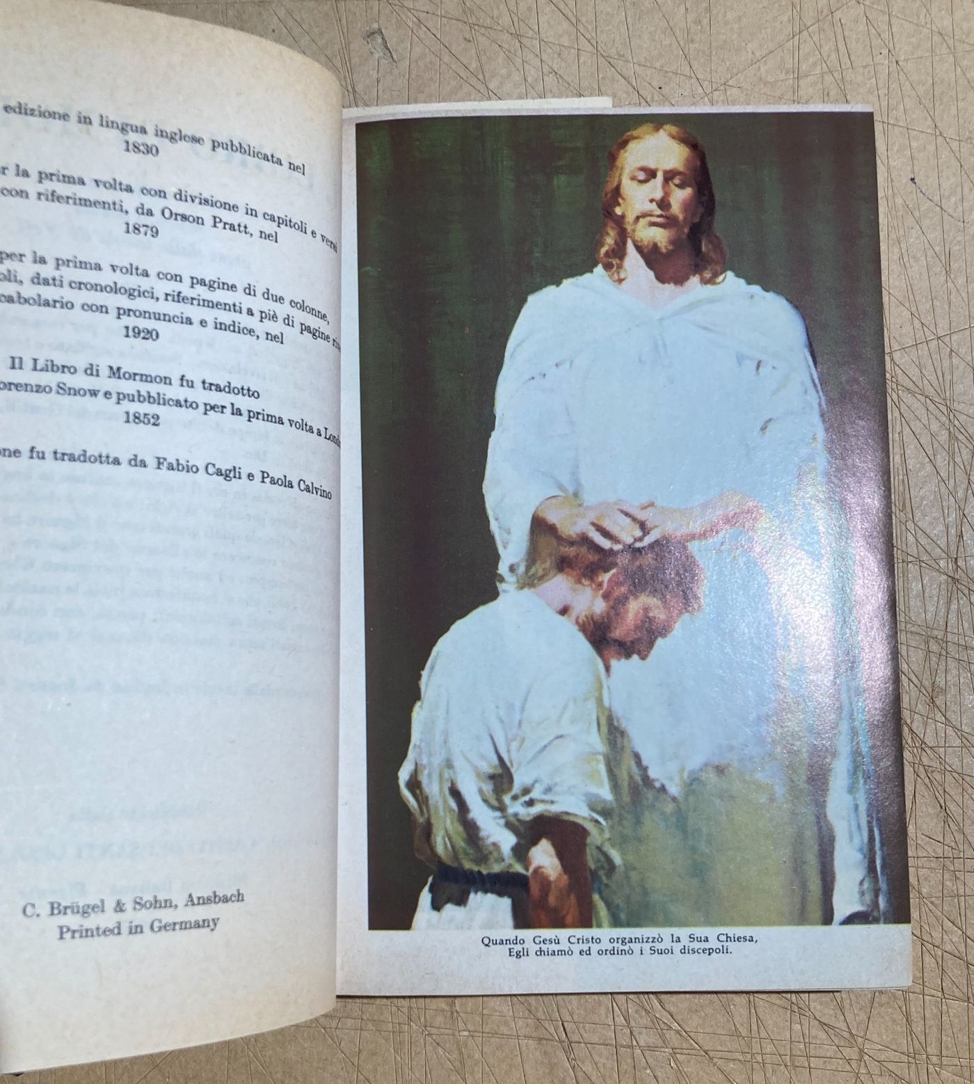 Il Libro Di Mormon: Racconto Scritto Dalla Mano Di Mormon, 1973