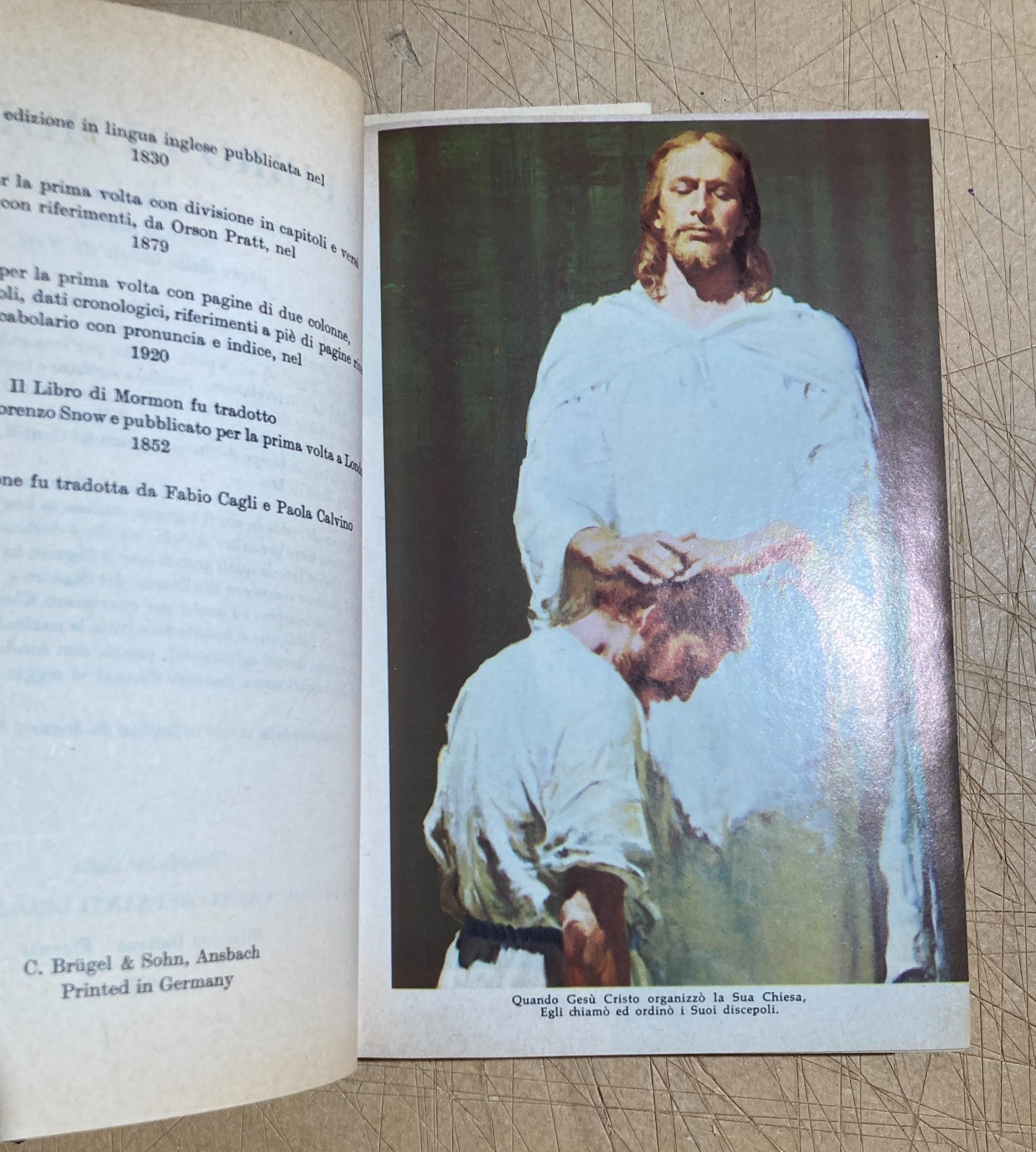 Il Libro Di Mormon: Racconto Scritto Dalla Mano Di Mormon, 1973