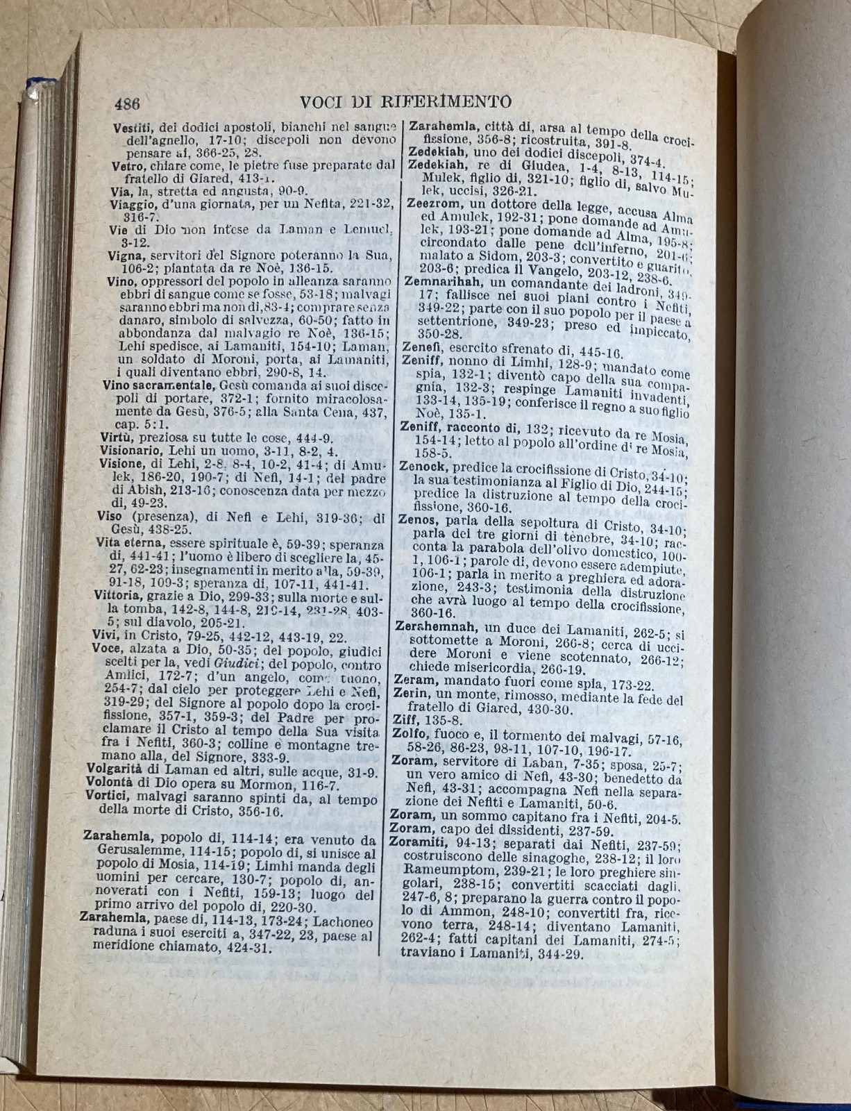 Il Libro Di Mormon: Racconto Scritto Dalla Mano Di Mormon, 1973