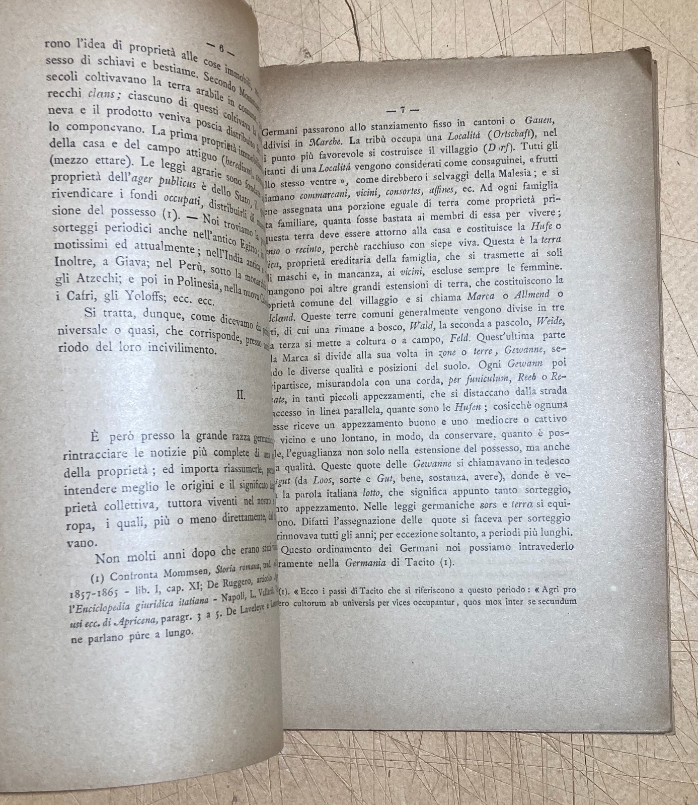 Economia, Stato Sociale, Proprietà Collettiva, Demanio Sardegna, Marche, Emilia 1890