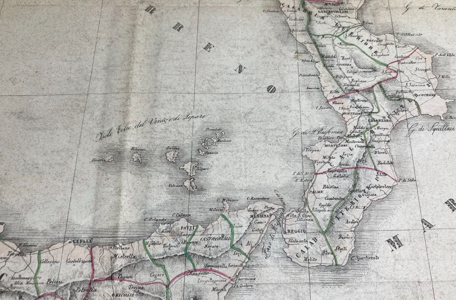 Antica Cartografia Del Regno Delle Due Sicilie: Abruzzo, Napoli, Sicilia, Puglia, Calabria E Basilicata