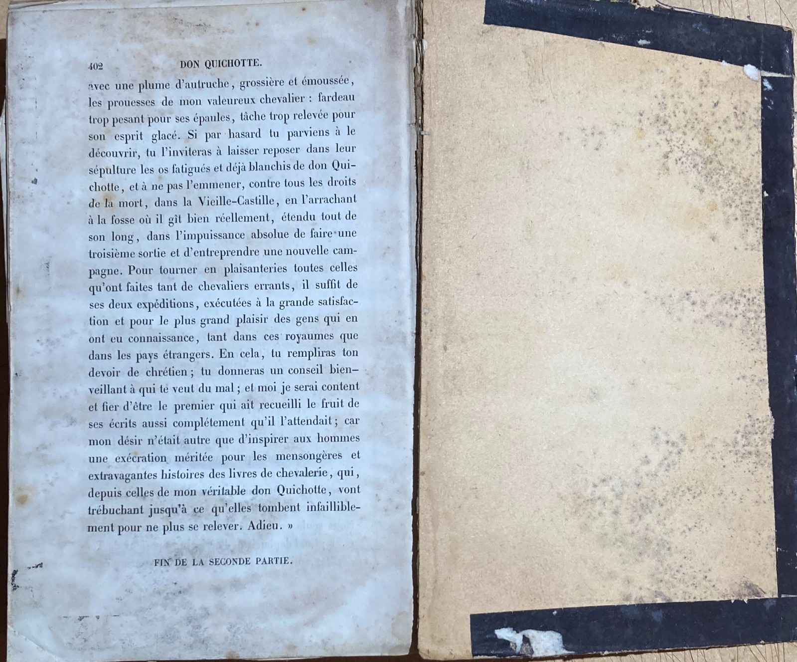 Cervantes   Antica Rara Edizione Illustrata   Tours   1848   Artista Grandville   Tavole