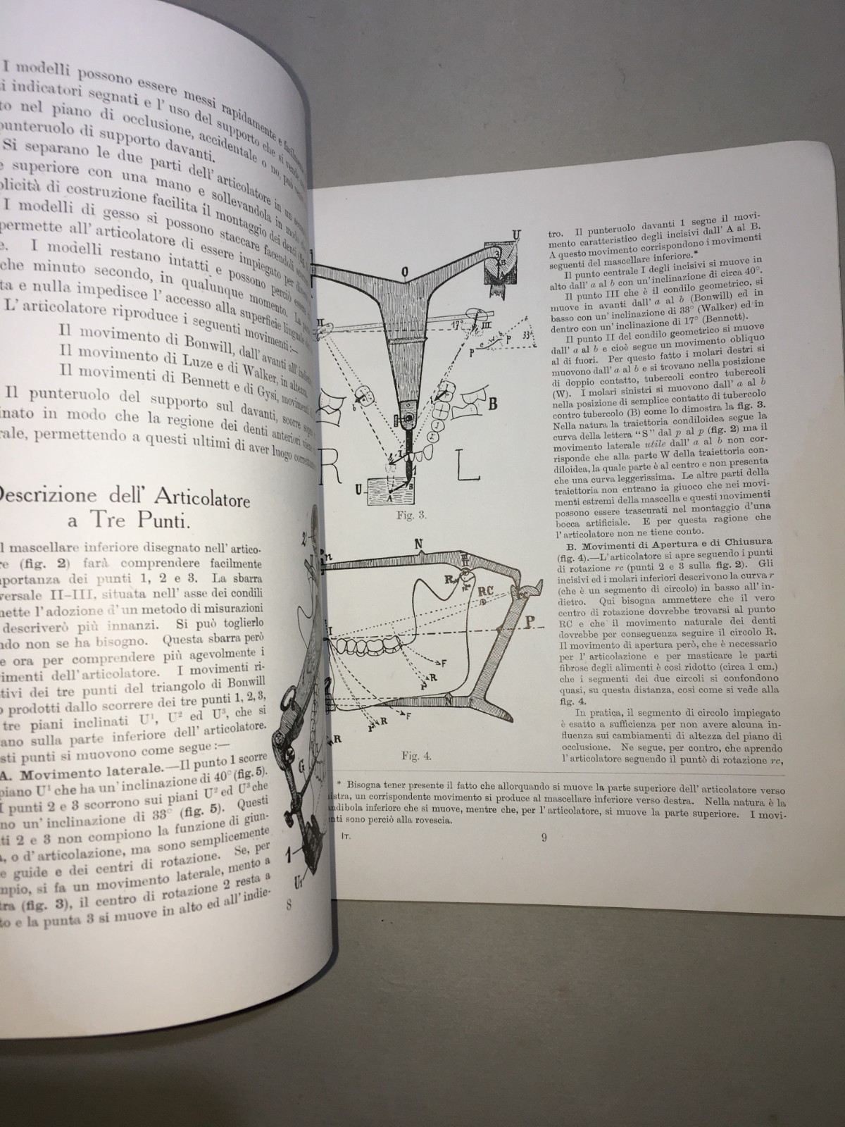 Montaggio Di Apparecchi Con Denti Anatoform E Blocchi Gysi. Metodo Del Dr. Gysi (Anni '30)