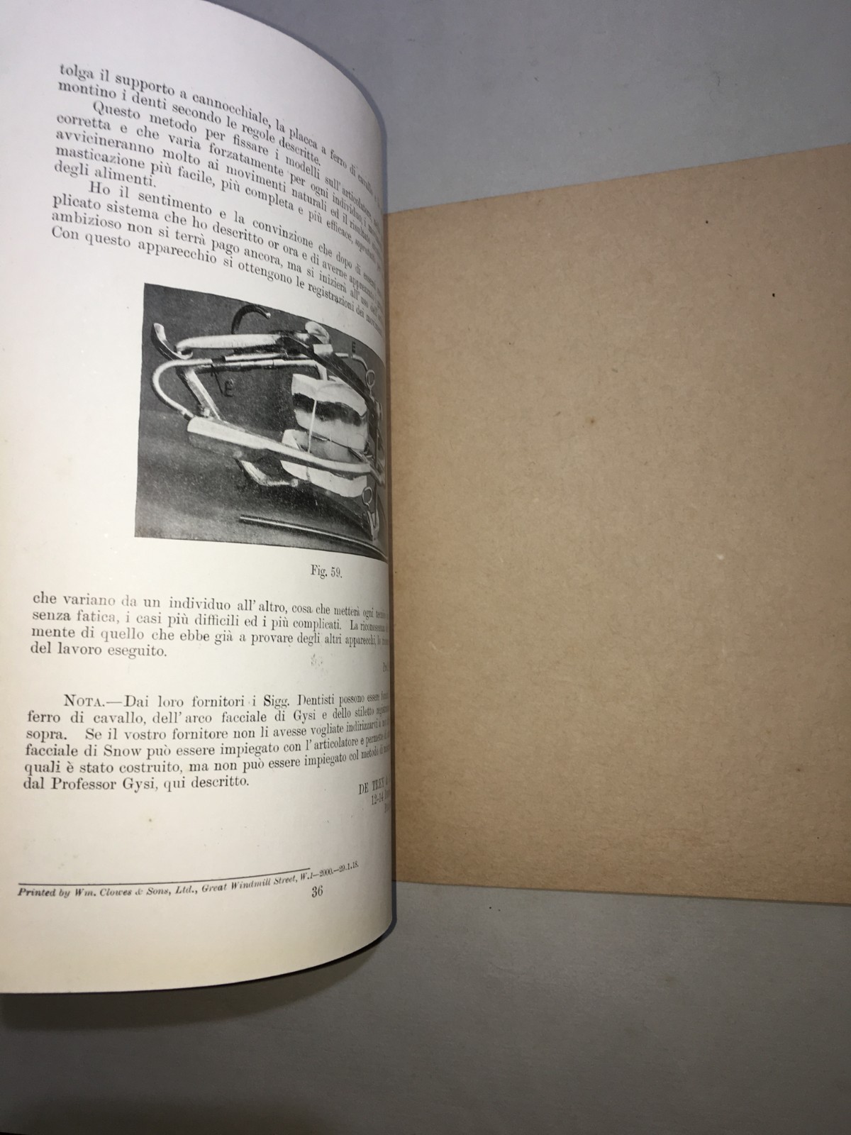 Montaggio Di Apparecchi Con Denti Anatoform E Blocchi Gysi. Metodo Del Dr. Gysi (Anni '30)