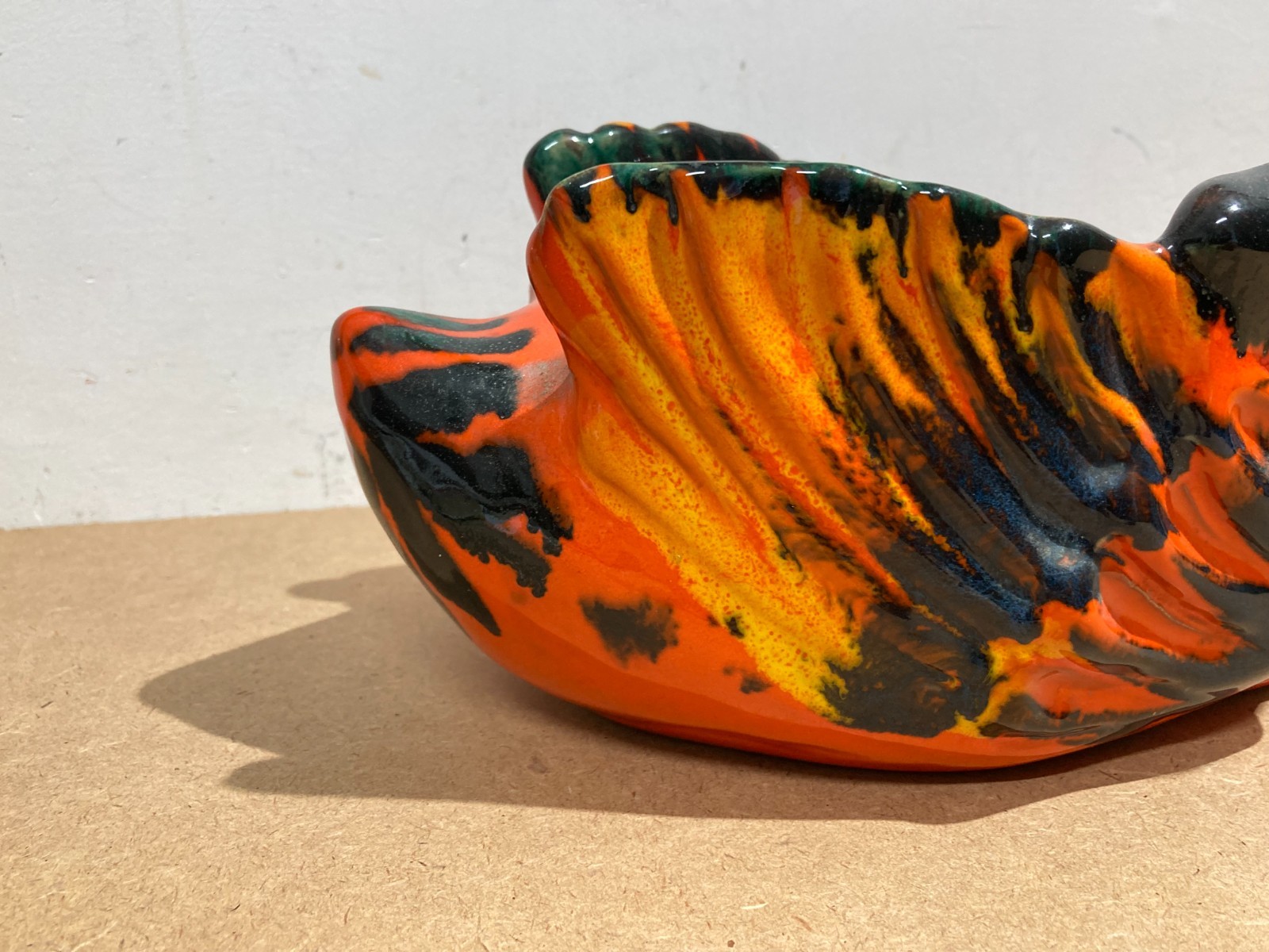 Ceramica Da Collezione   Soprammobile A Forma Di Cigno   La Cava (Alberto Caverni)