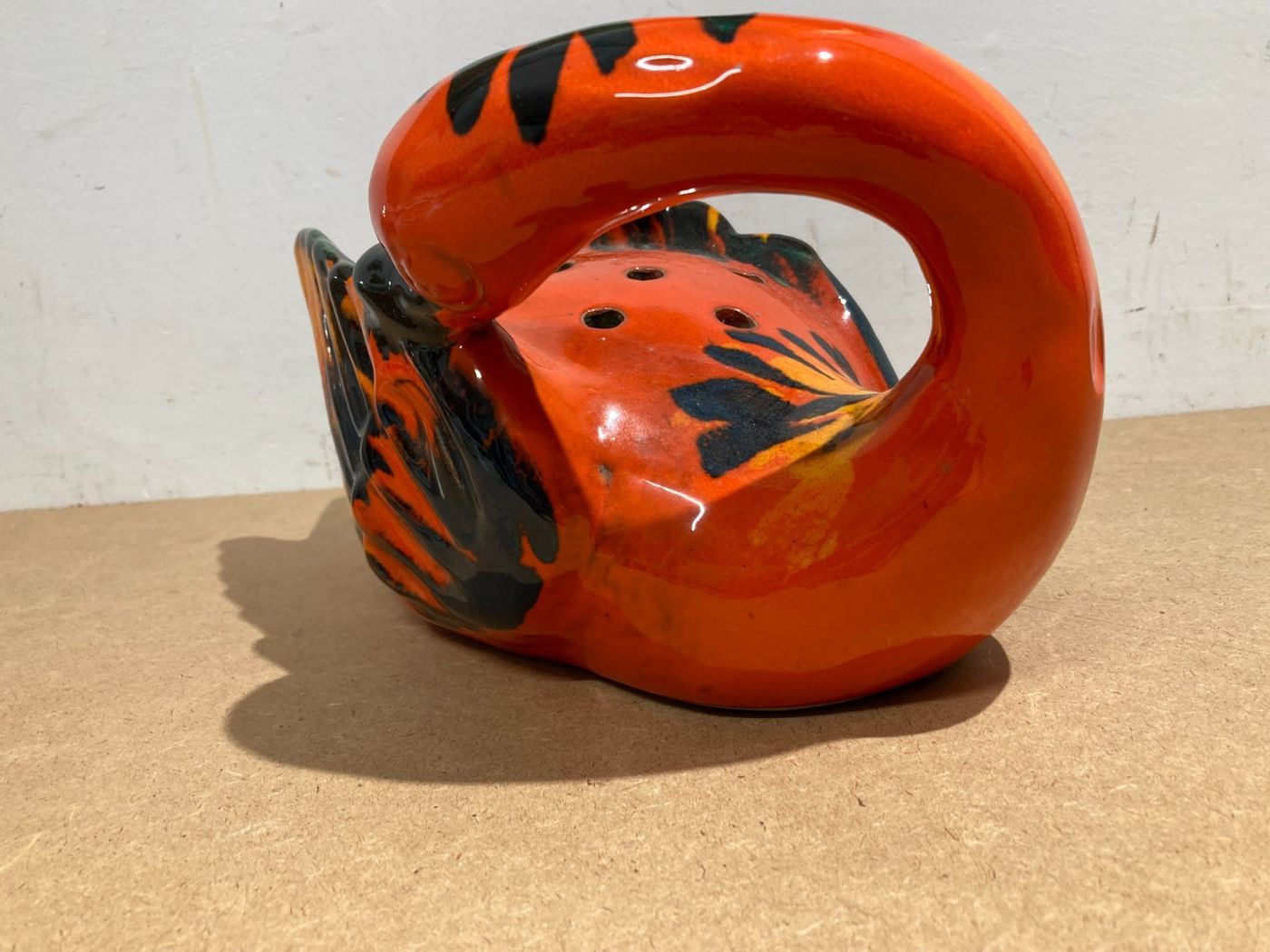 Ceramica Da Collezione   Soprammobile A Forma Di Cigno   La Cava (Alberto Caverni)
