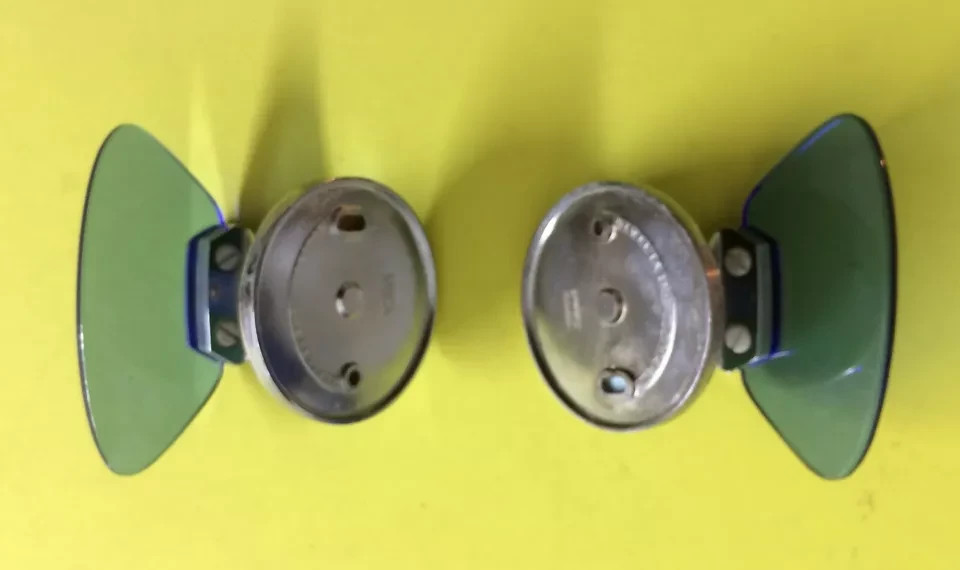 Modernariato: Set Da Bagno In Vetri Decorativi Veca (stile Fontana Arte)