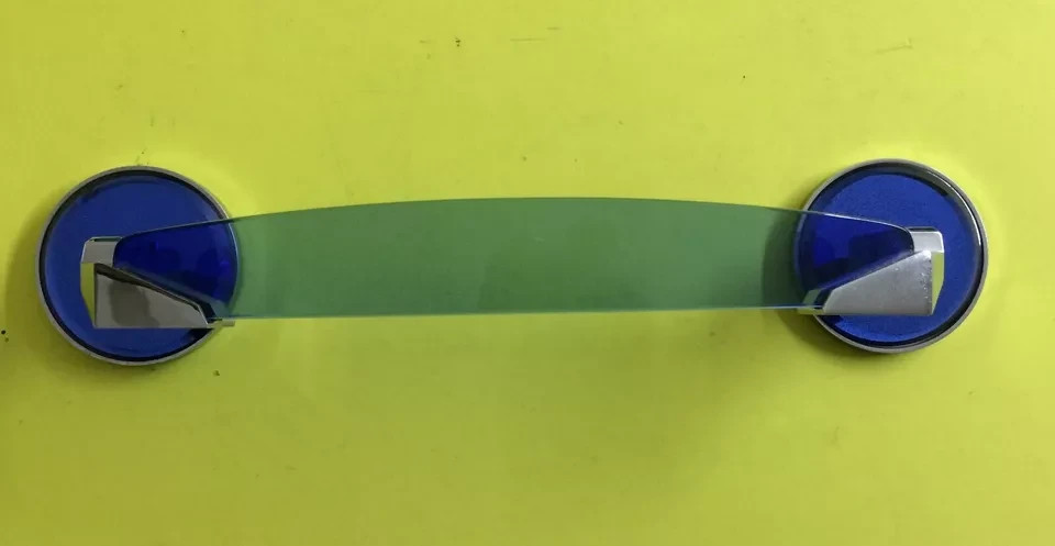 Modernariato: Set Da Bagno In Vetri Decorativi Veca (stile Fontana Arte)