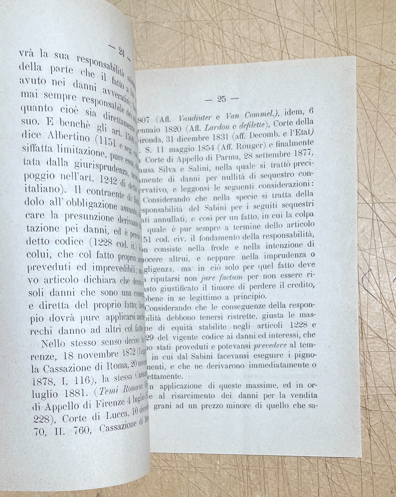 Puglia   Mola Di Bari. Dissertazione Giuridica (P. Adami, N. Balenzano), 1889