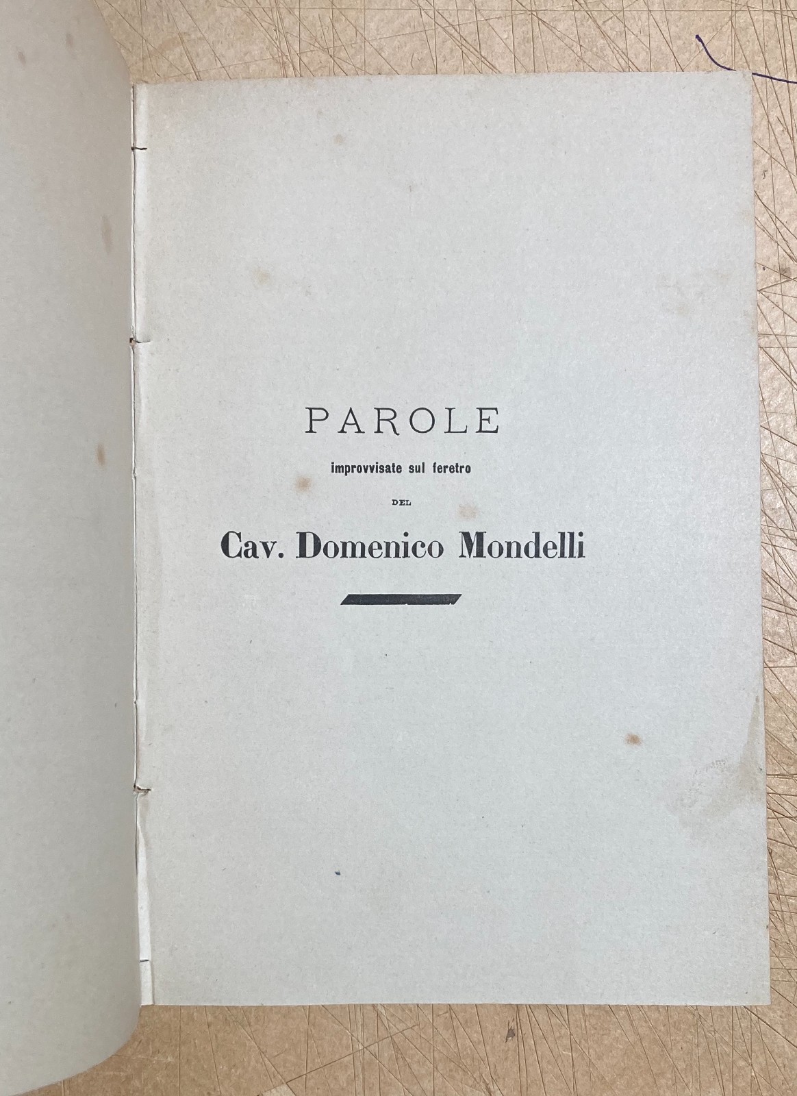 Puglia, Sannicandro Di Bari: Antico Necrologio, Mondelli, Bavaro, Casolini, 1892