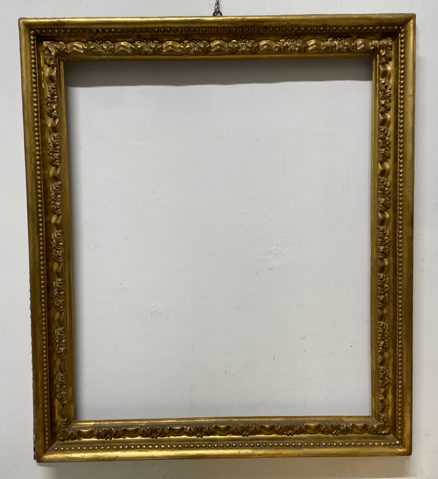 Importante Antica Cornice In Legno Dorato