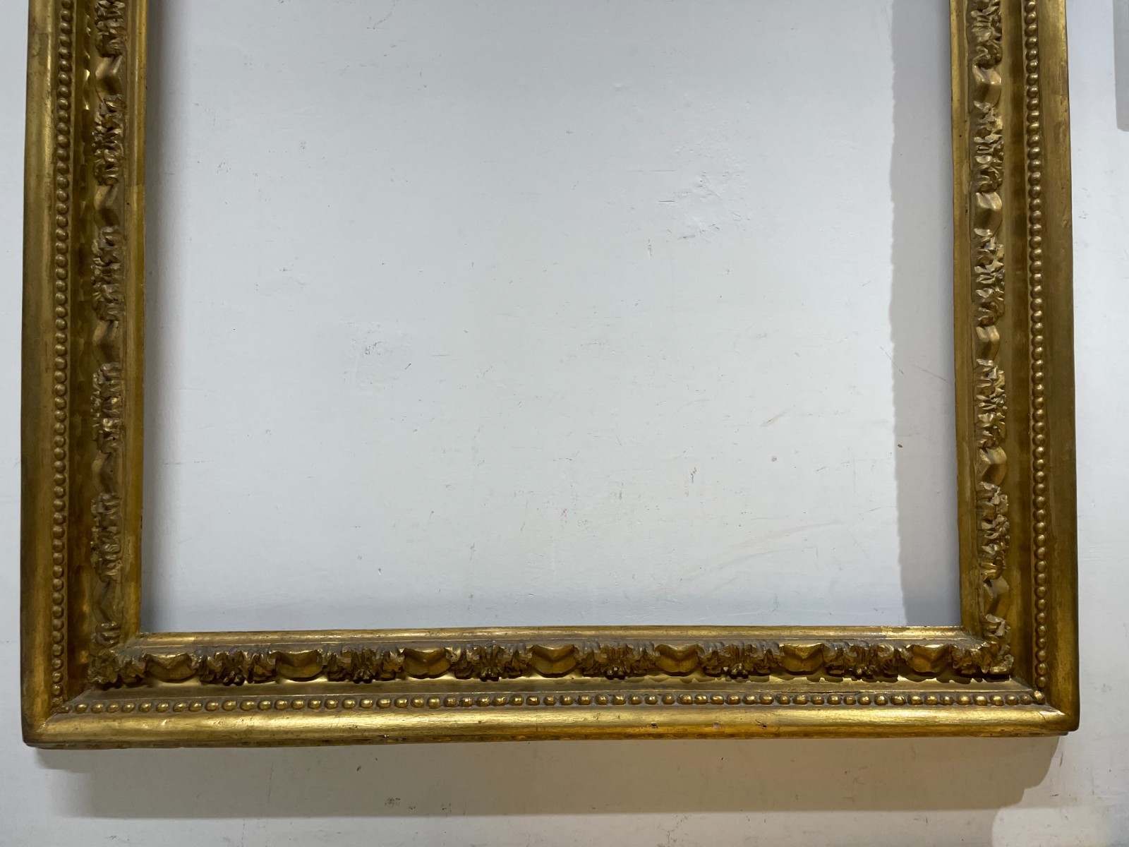 Importante Antica Cornice In Legno Dorato