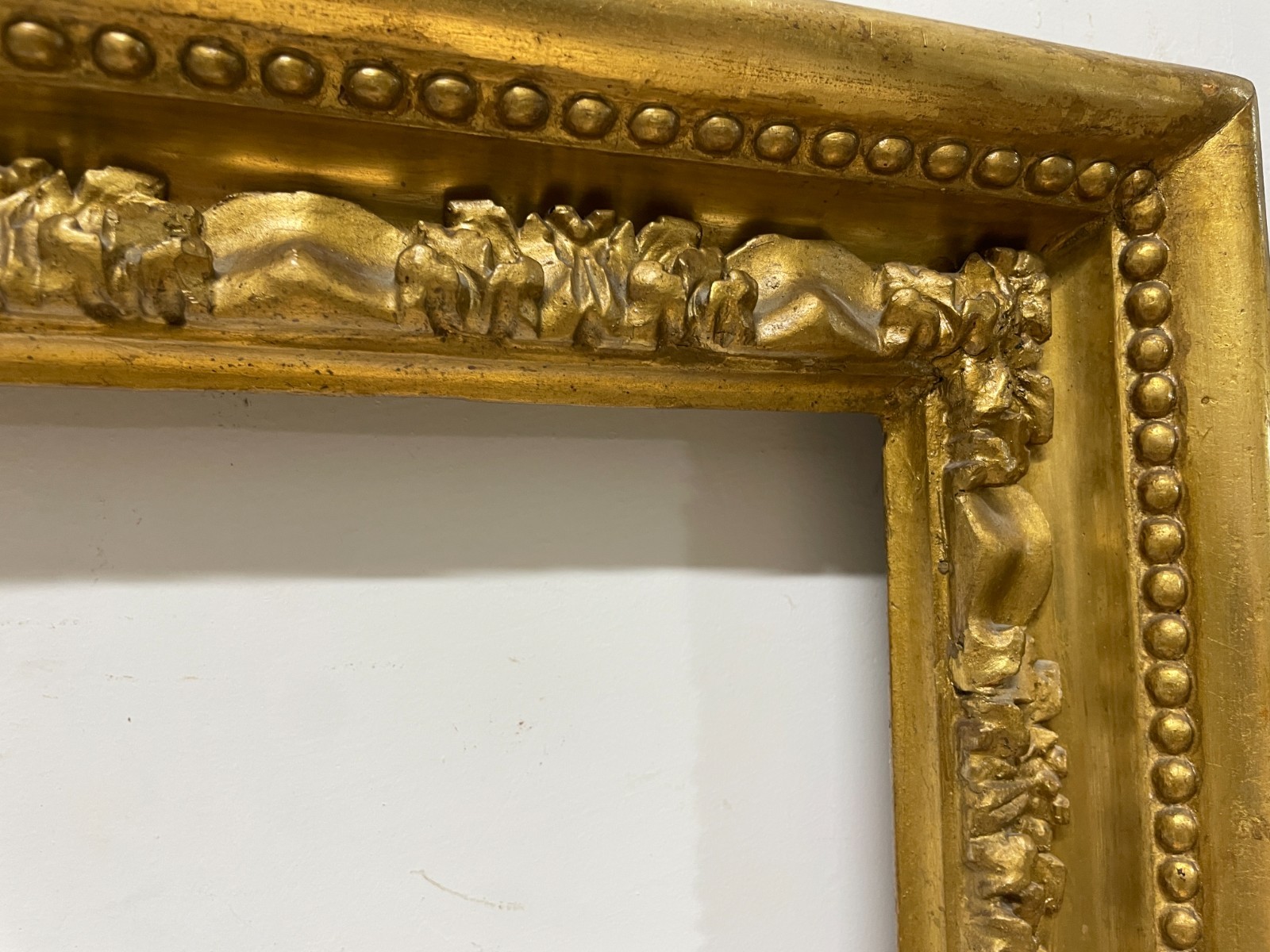 Importante Antica Cornice In Legno Dorato
