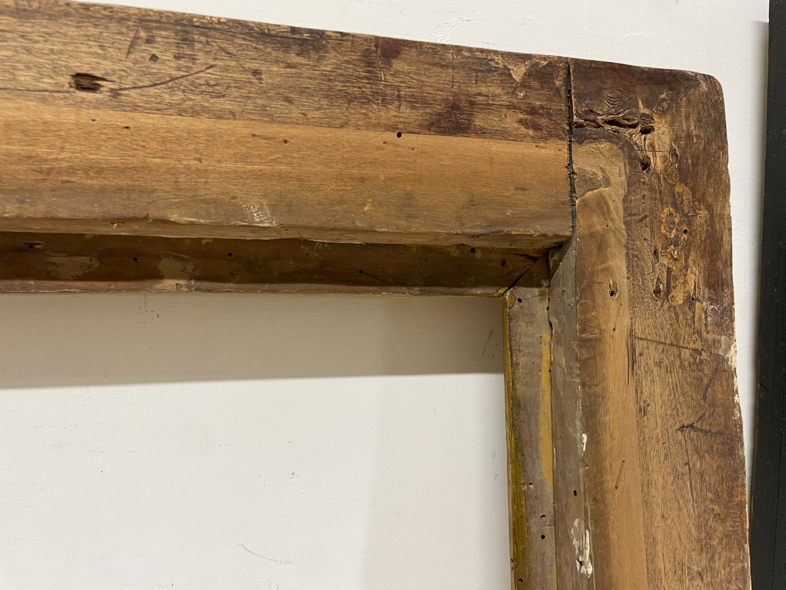 Importante Antica Cornice In Legno Dorato
