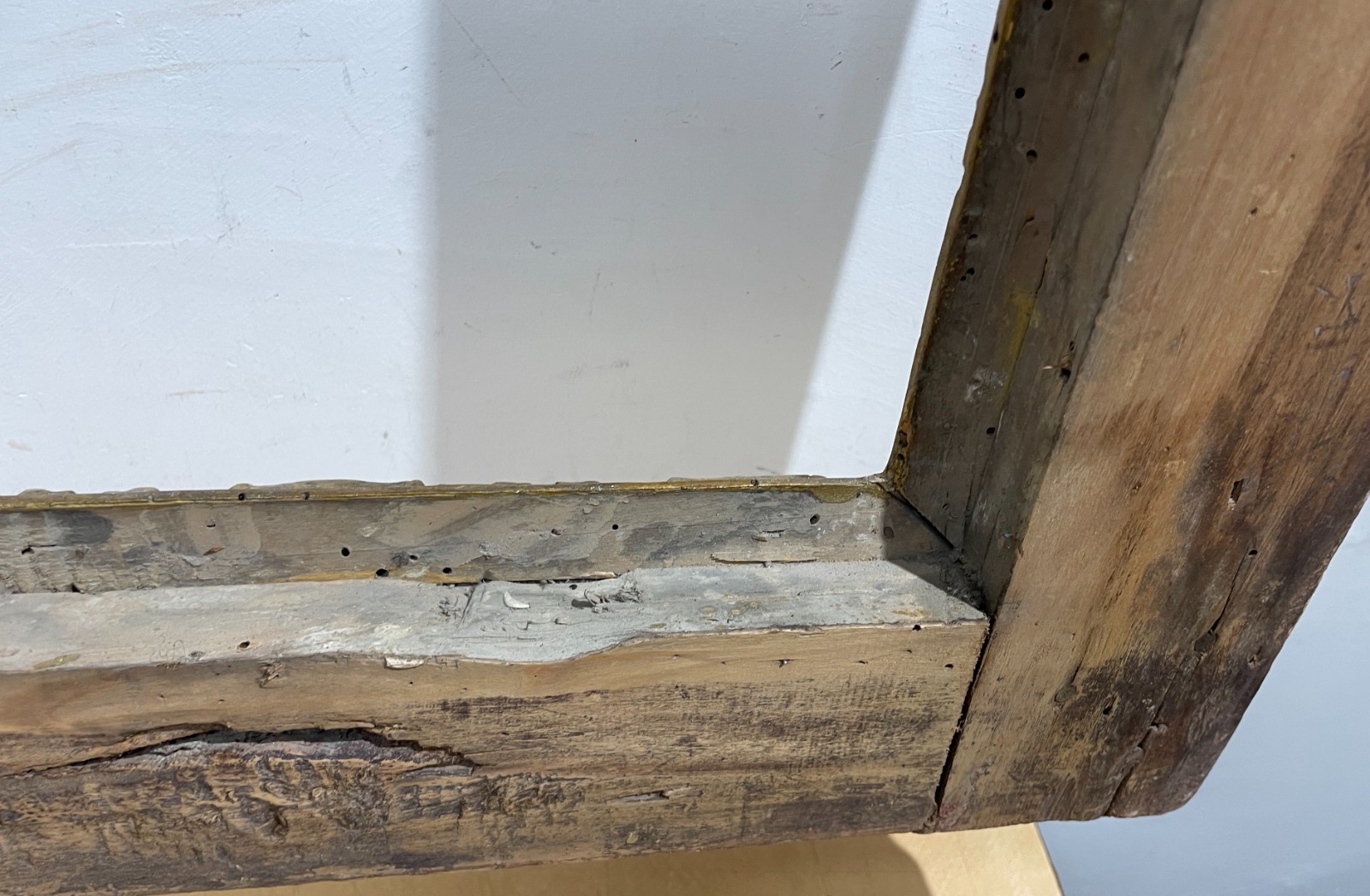 Importante Antica Cornice In Legno Dorato