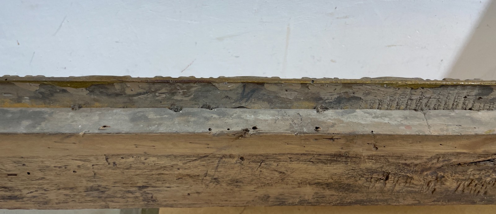 Importante Antica Cornice In Legno Dorato