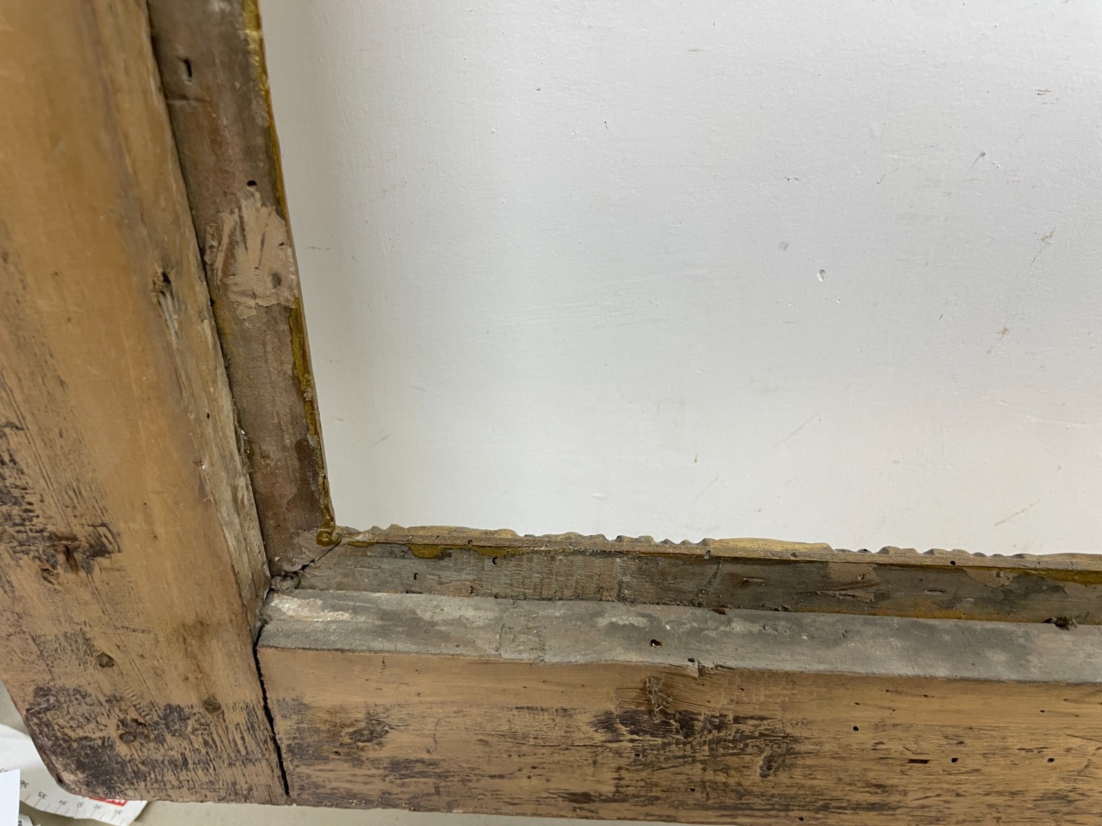 Importante Antica Cornice In Legno Dorato