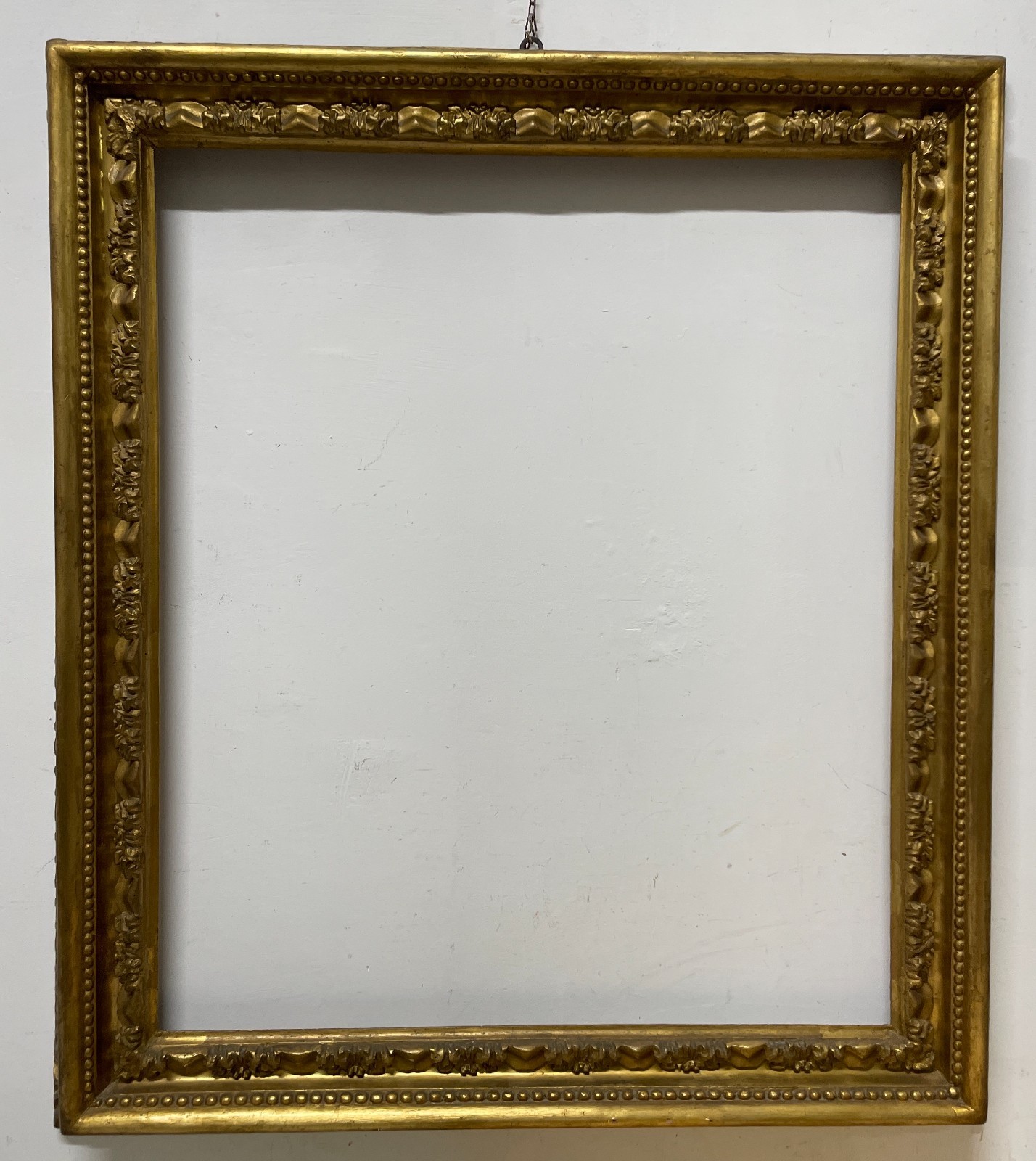 Importante Antica Cornice In Legno Dorato