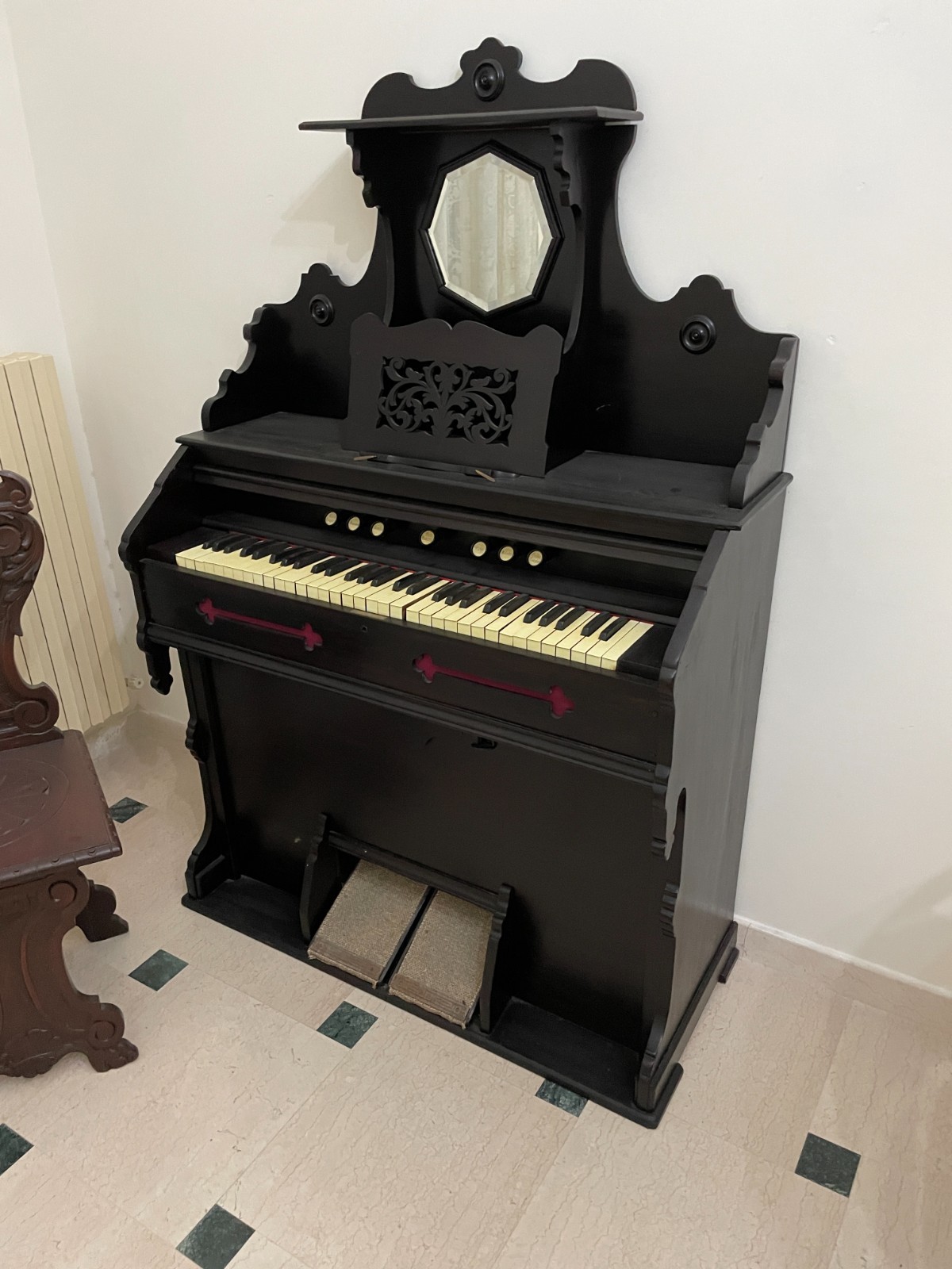 Antica Pianola O Armonium Da Collezione