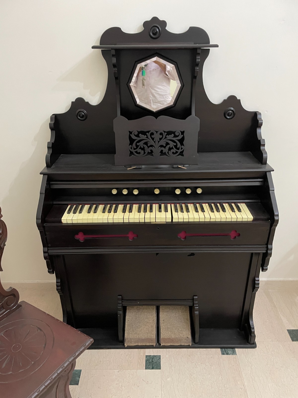 Antica Pianola O Armonium Da Collezione