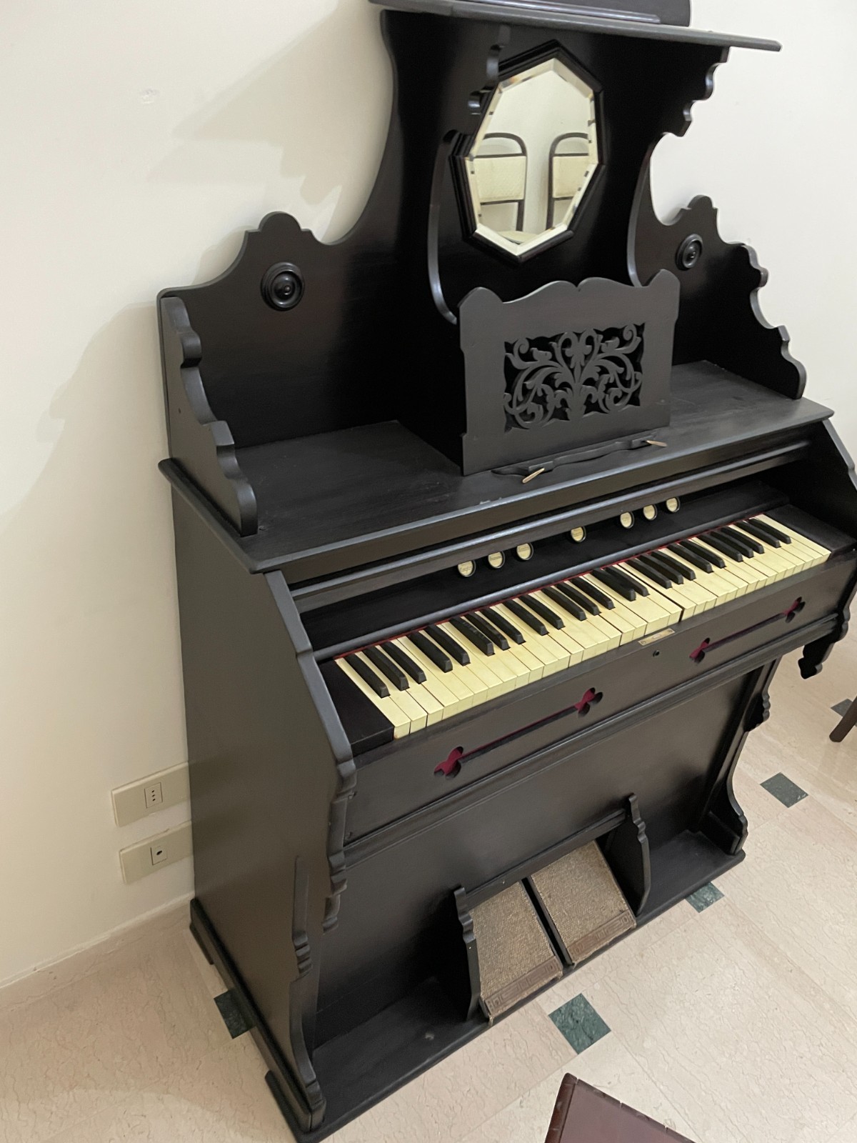 Antica Pianola O Armonium Da Collezione
