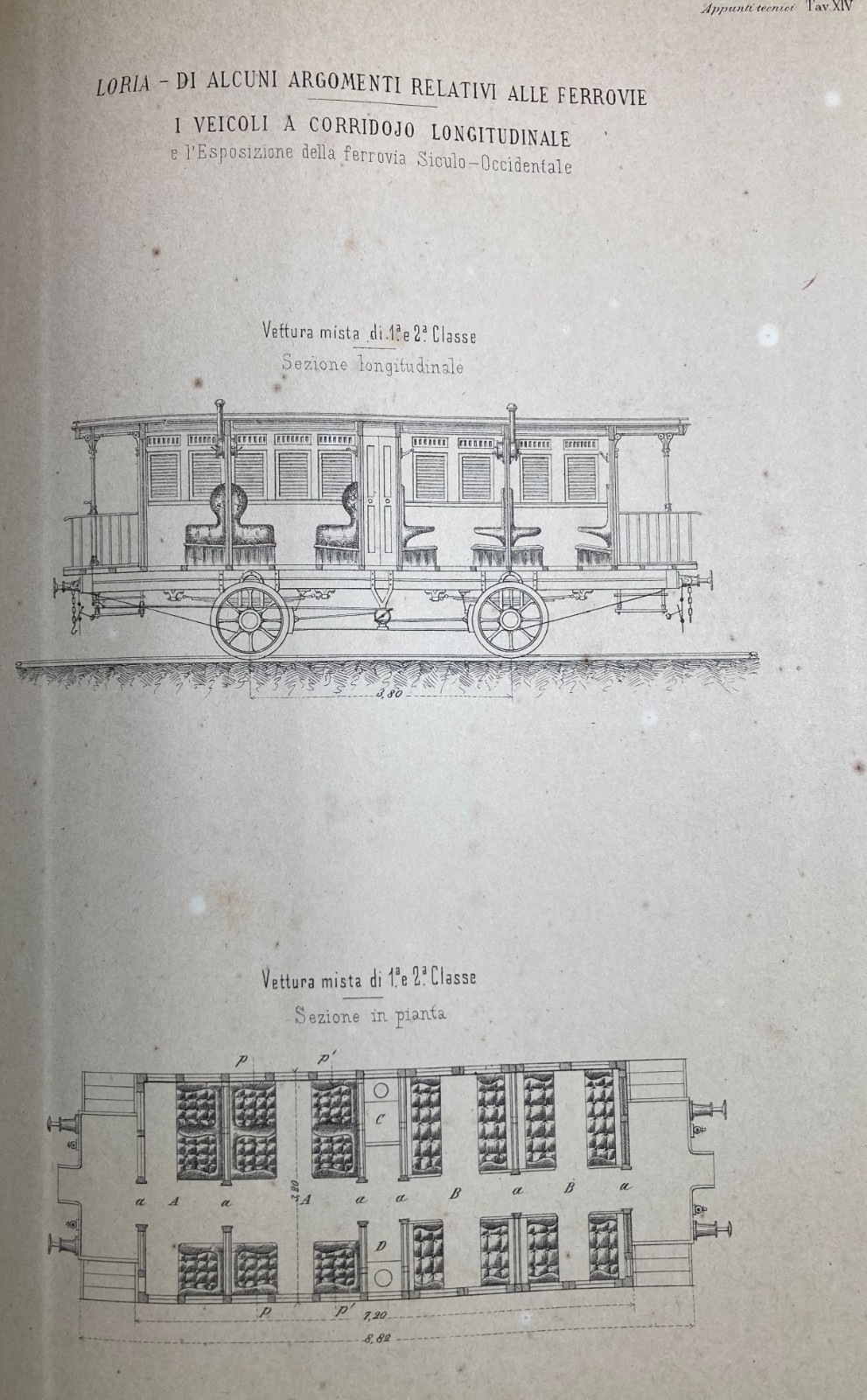 Ingegneria Ferroviaria: Tre Stampe Della Ferrovia Siculo Occidentale, 1882