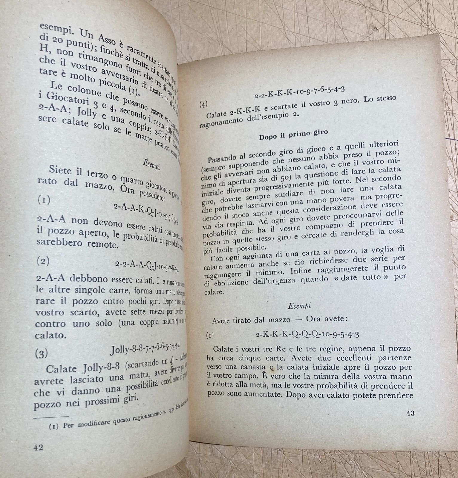 Giochi Di Società: Canasta. Edizione d'Epoca. Corticelli, Culbertson, Peracchi. 1951