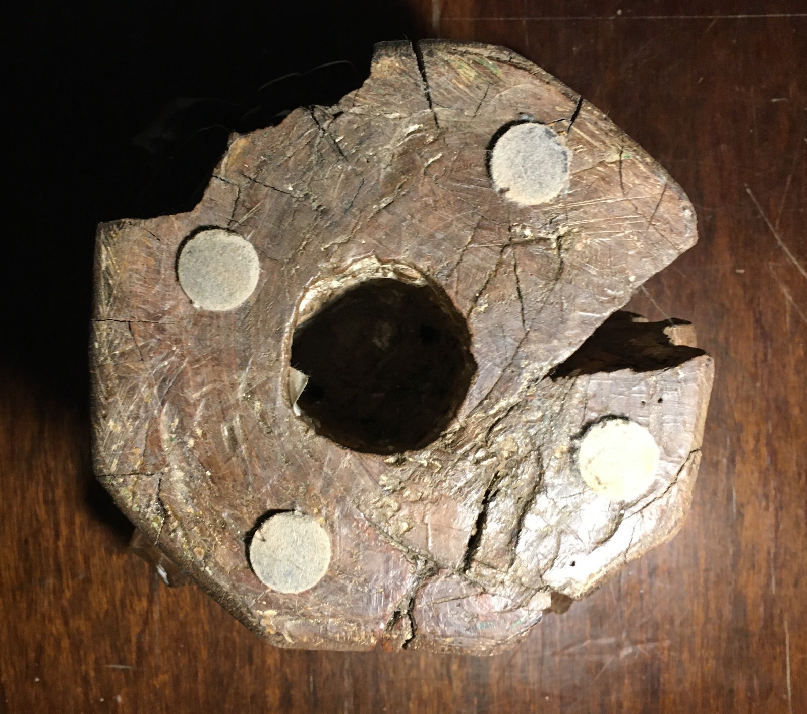 Capitello In Legno Intagliato: Scultura Architettonica Del XVIII Secolo