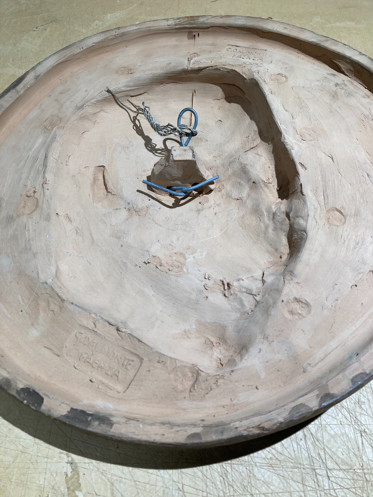 Artistico Ritratto Di Giuseppe Ricci, Scultura In Terracotta Di Gaetano Dal Monte (Faenza)