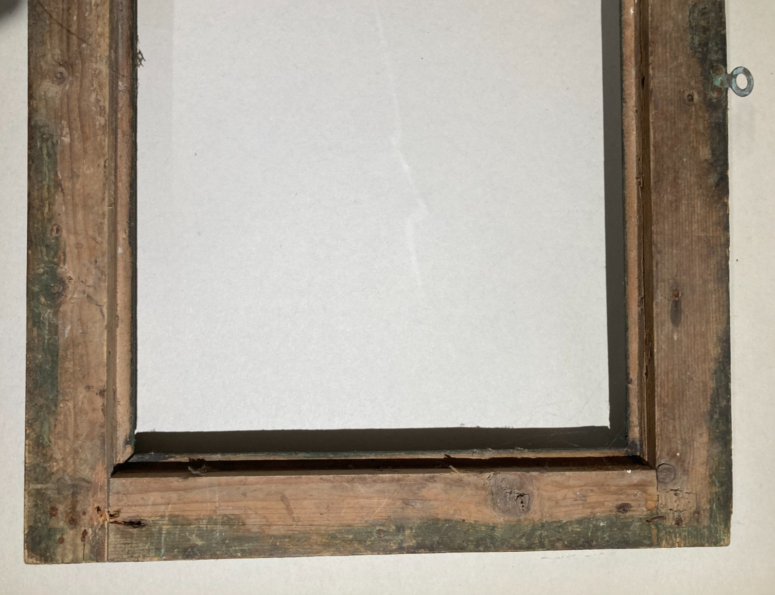Antica Cornice Lignea Rettangolare (XIX Secolo)