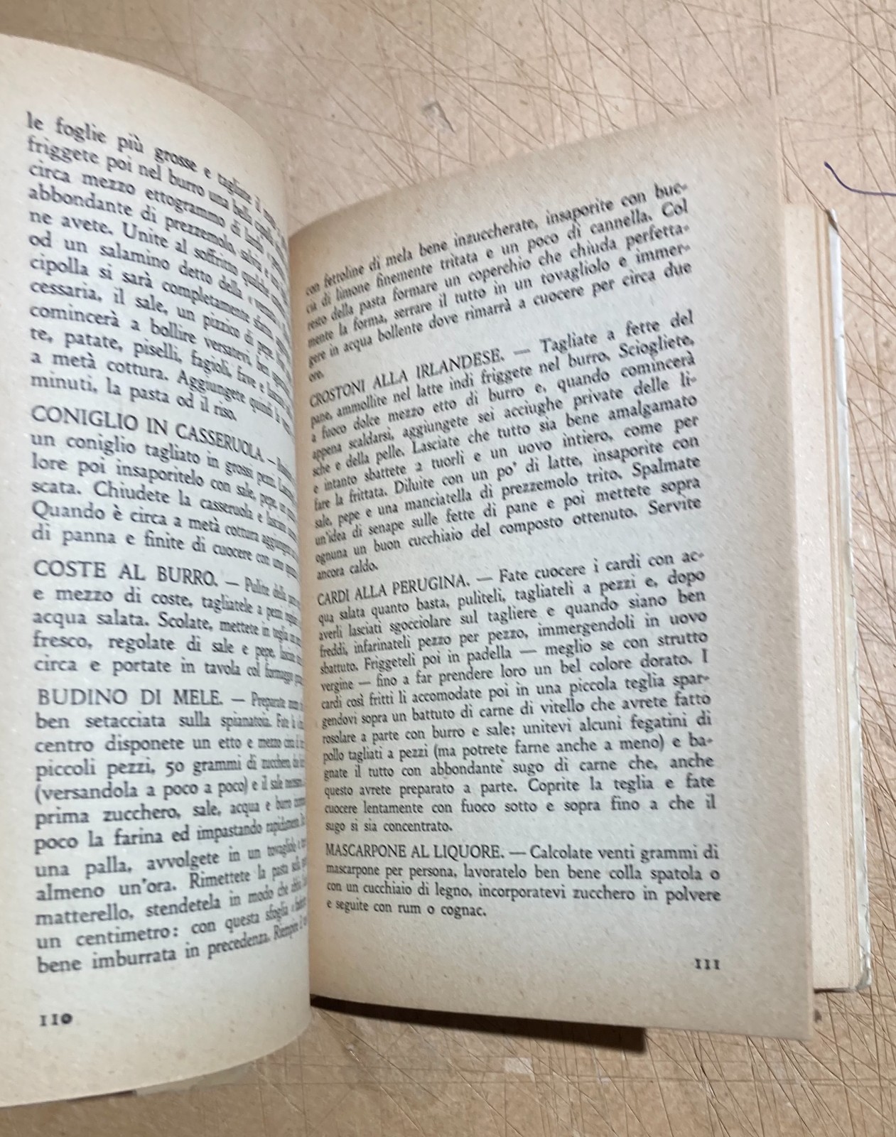 Cucina: Economia A Tavola, Liste Giornaliere E Ricettario