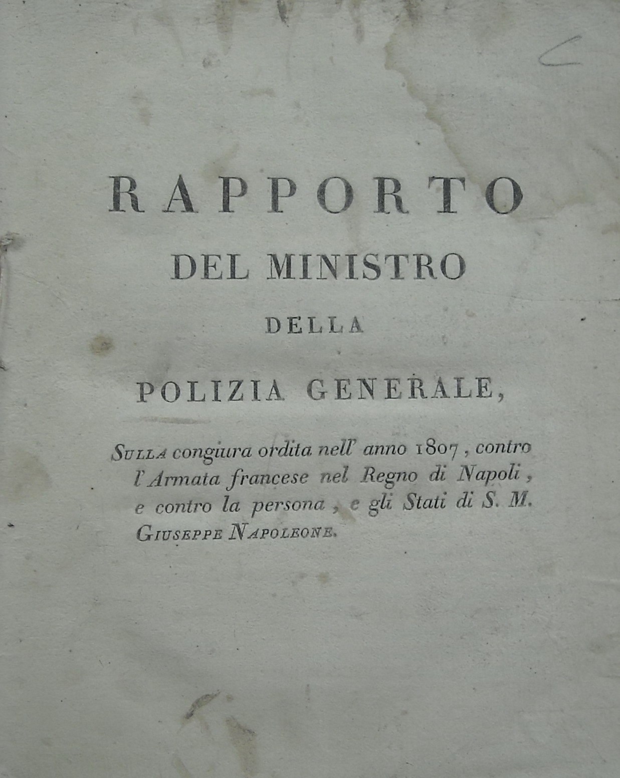 Regno Di Napoli: Epoca Napoleonica, Borboni, Capece, Canosa E Brigantaggio In Calabria