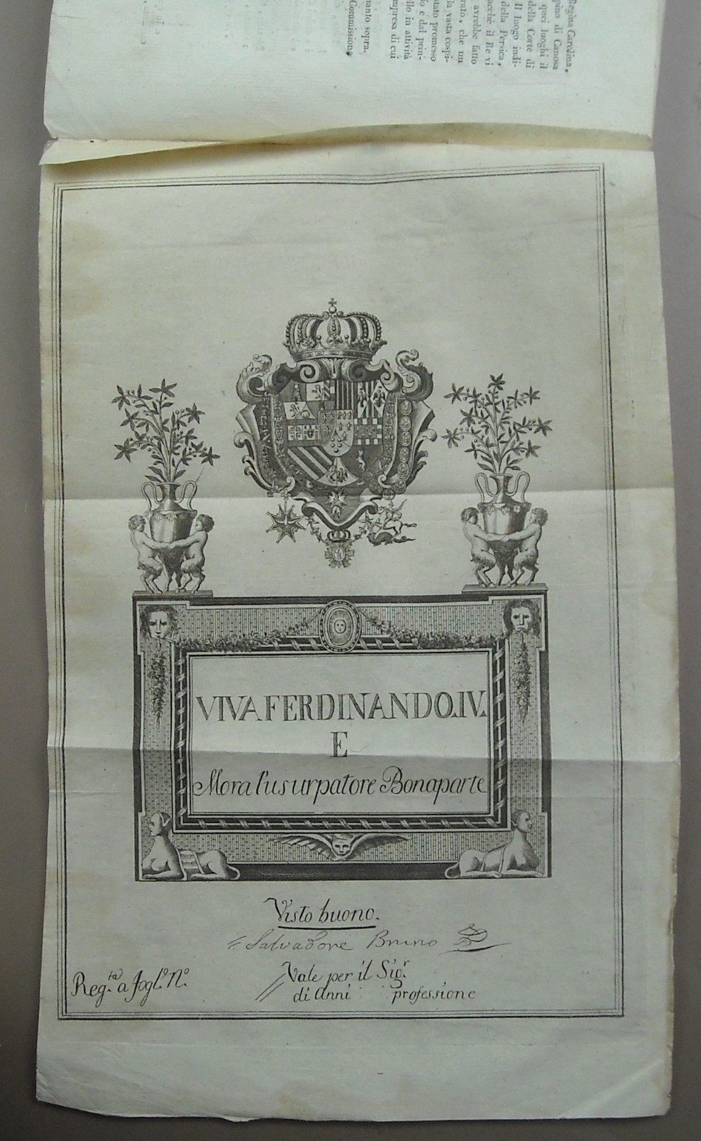 Regno Di Napoli: Epoca Napoleonica, Borboni, Capece, Canosa E Brigantaggio In Calabria