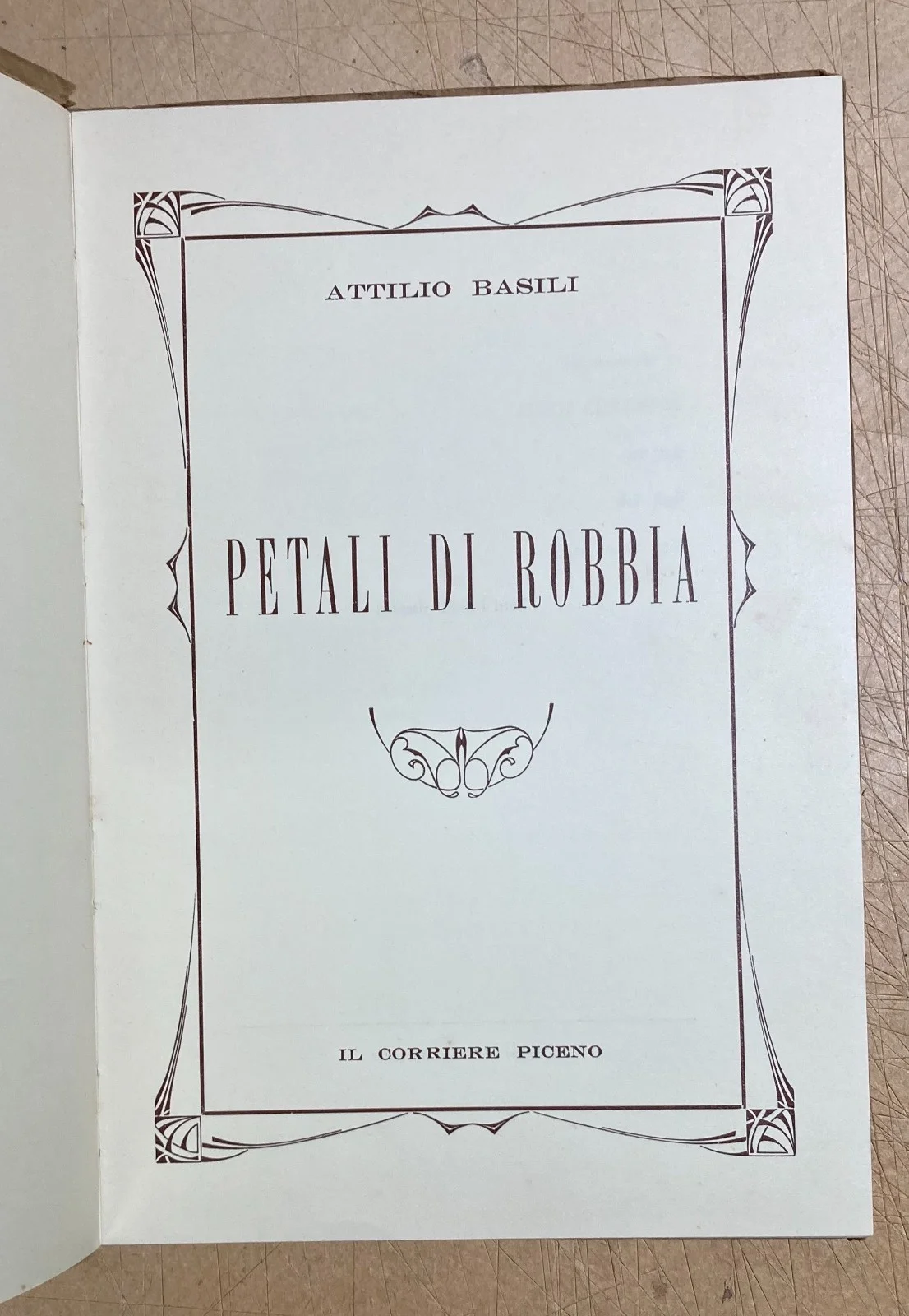 Marche, Monterubbiano: Folklore and Dialect. Attilio Basili, Petali di Robbia with Illustrations by Ennio Speranza