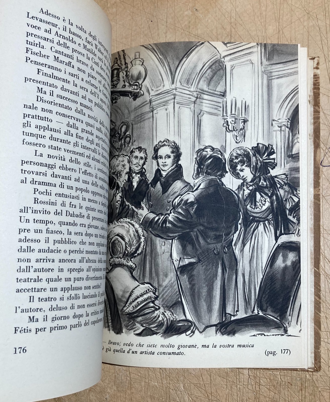 Rossini: Il Romanzo Dell'Opera. Edizione Illustrata Da Luigi Togliatto (1954)