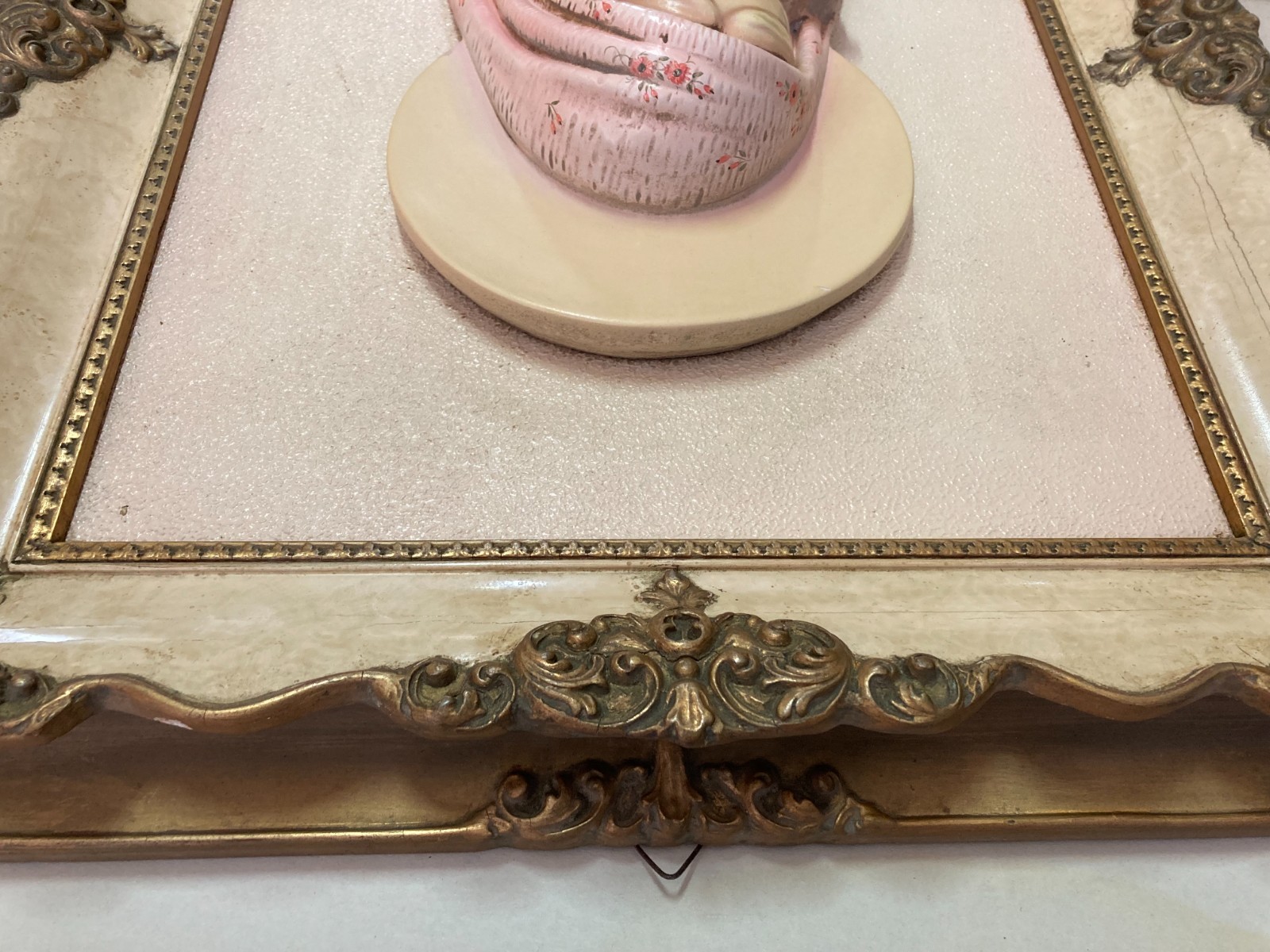 Pannello Policromo Devozionale: Madonna Con Bambino (scultura)