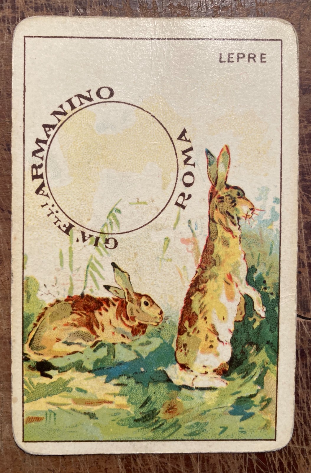 Animali, Frutta, Figure Varie. Gioco Da Collezione Composto Da 80 Carte Figurate. Roma, 1925.
