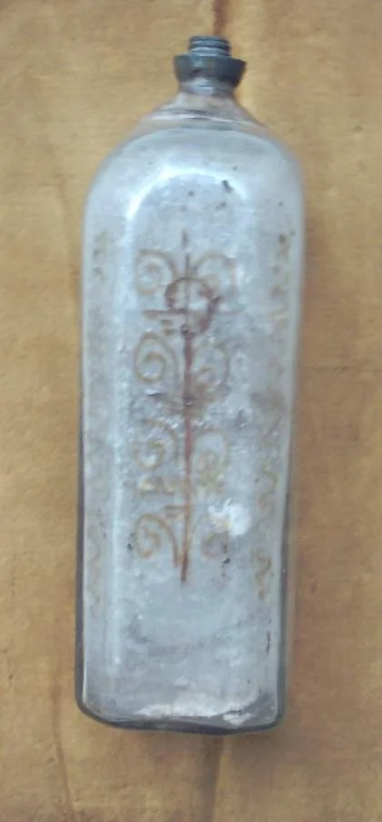 Puglia, Bari: Rare Antique Nicholaian Devotional Iconography, Manna Bottle, 1790