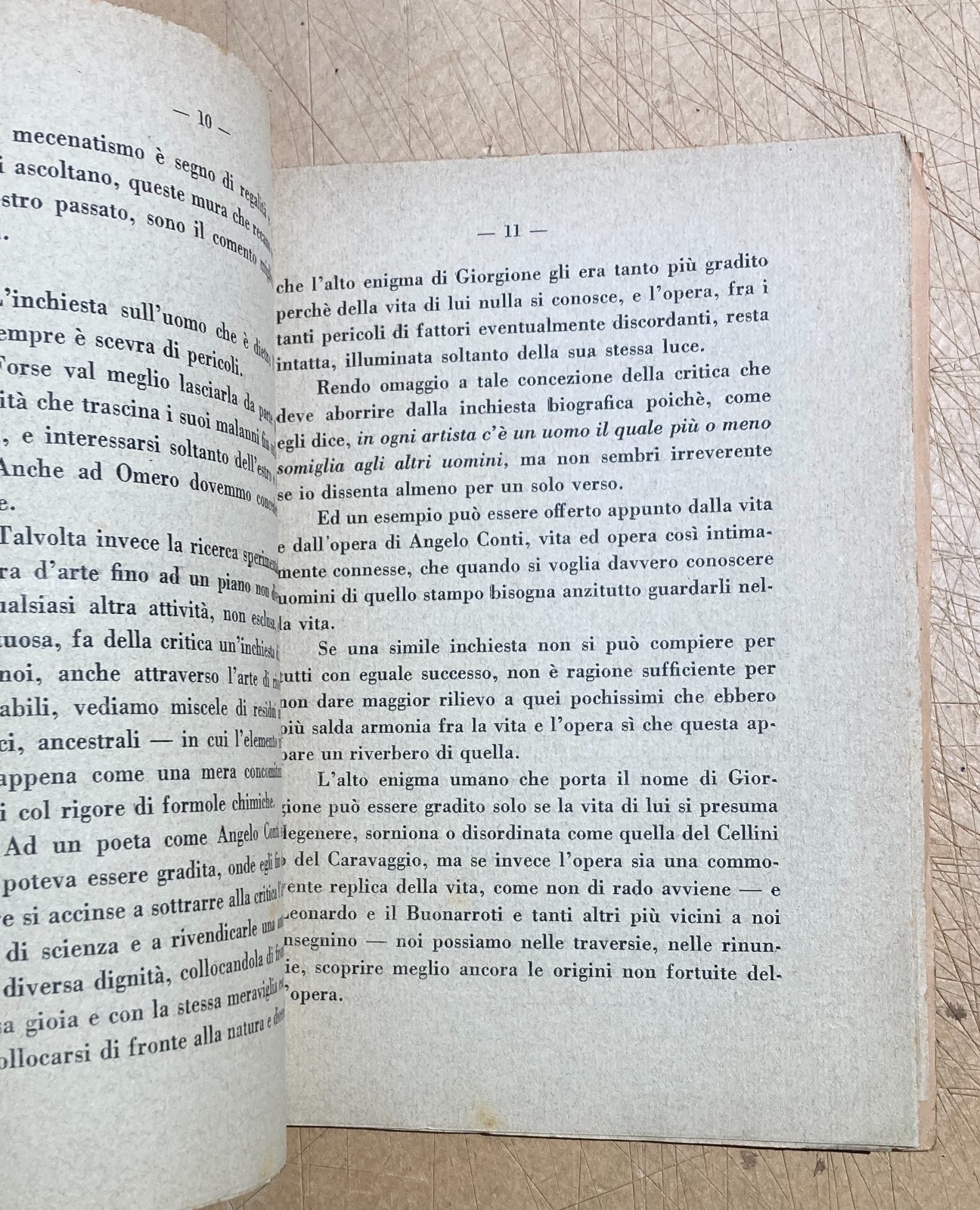 Mattia Limoncelli, Angelo Conti   Ricordo Biografico Con Dedica Autografa