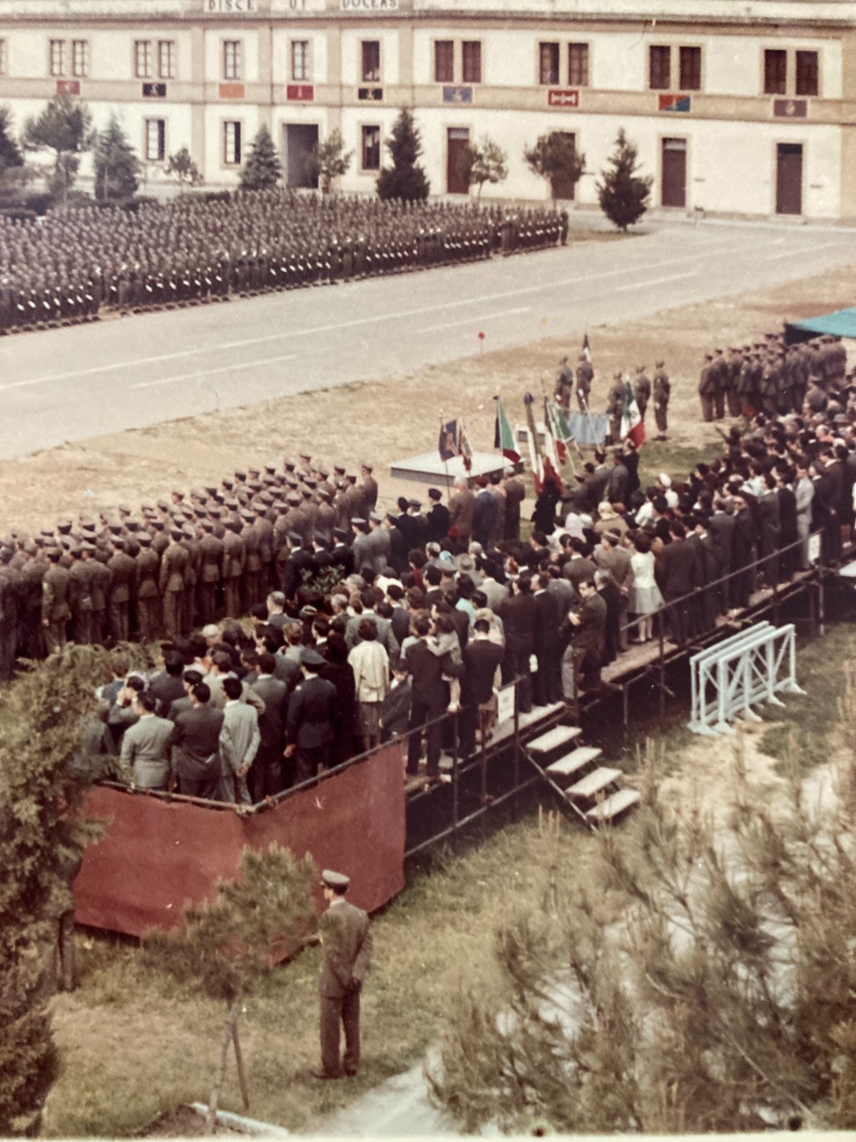 Puglia, Salento, Lecce: Fotografia d'Epoca Della Parata Militare, Fotografo Carlino