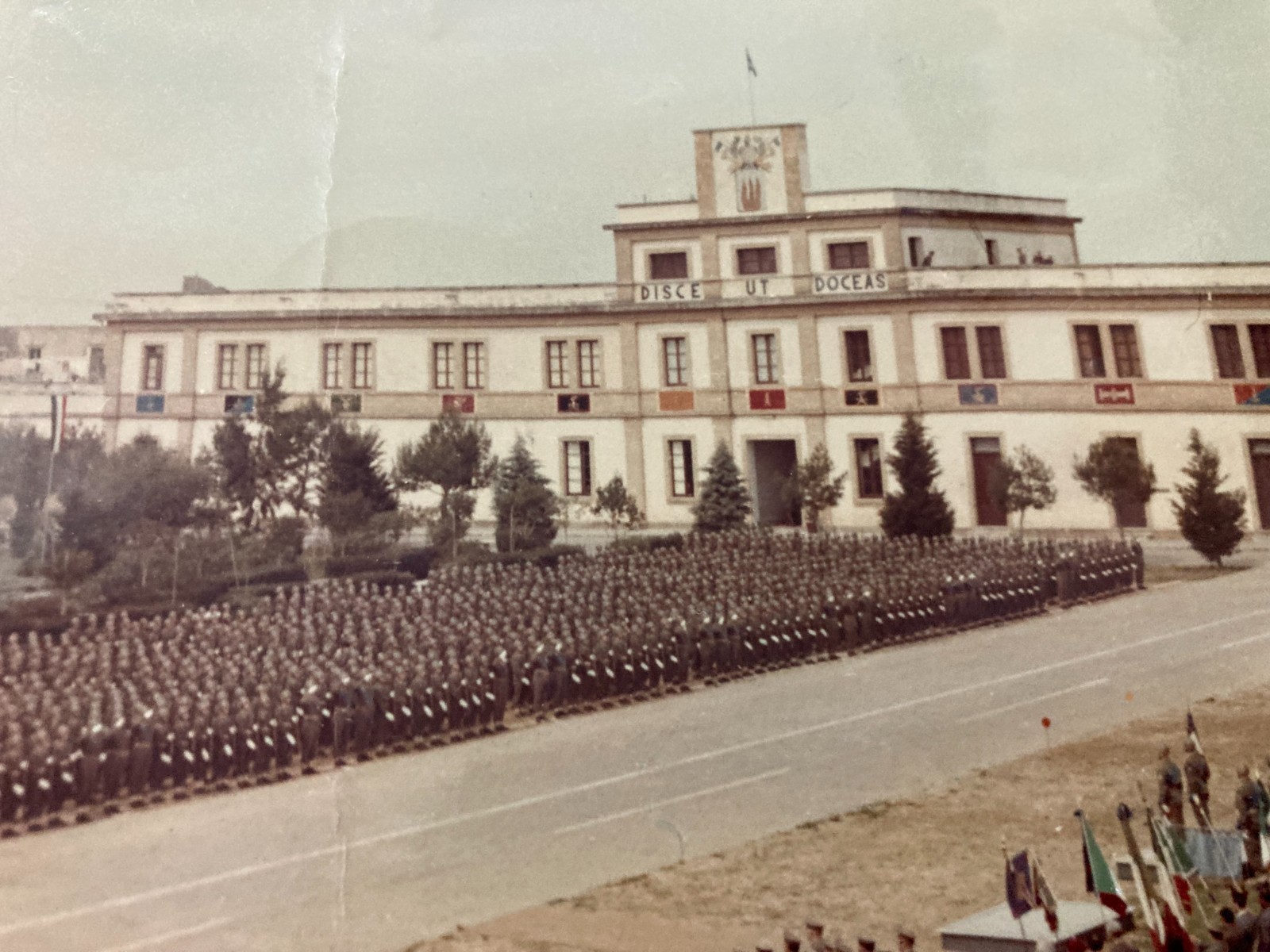 Puglia, Salento, Lecce: Fotografia d'Epoca Della Parata Militare, Fotografo Carlino