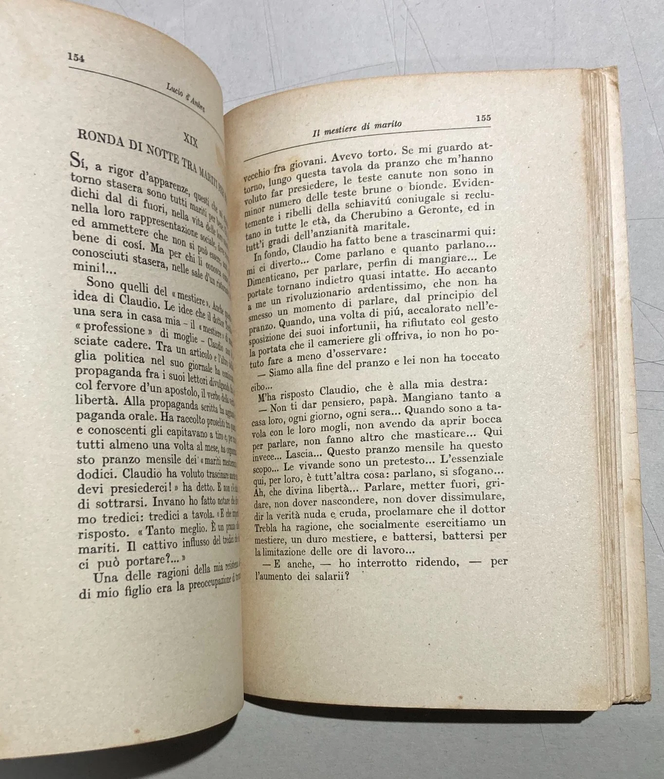 Vita di Coppia il Mestiere di Marito Lucio d'Ambra Edizione d'epoca 1943