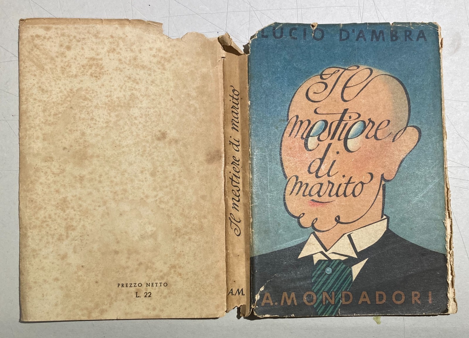 Vita Di Coppia   Il Mestiere Di Marito   Lucio d'Ambra   Edizione D'Epoca   1943