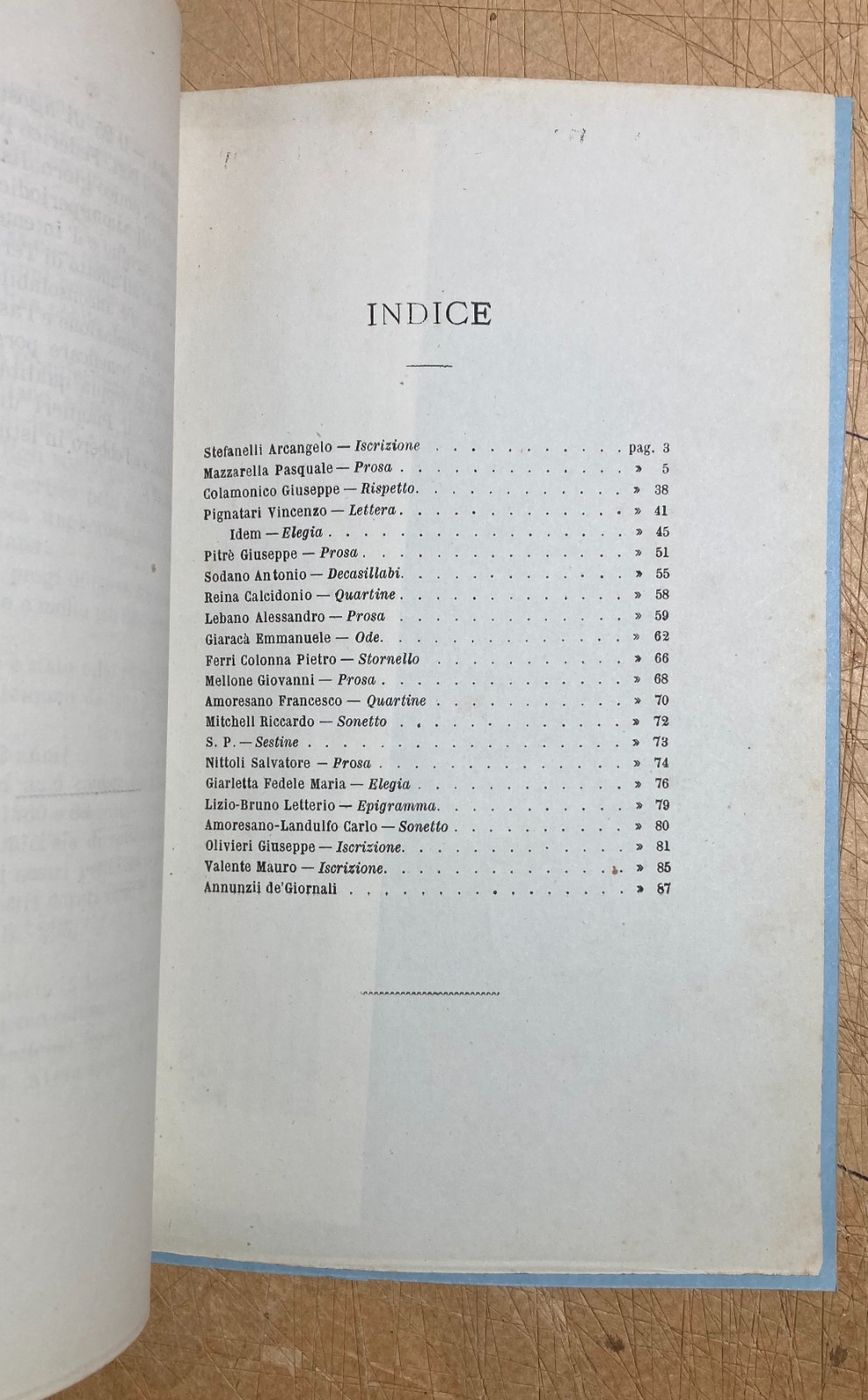 Prose E Versi In Morte Di Federico Piantieri Campania, Cilento, Sicilia
