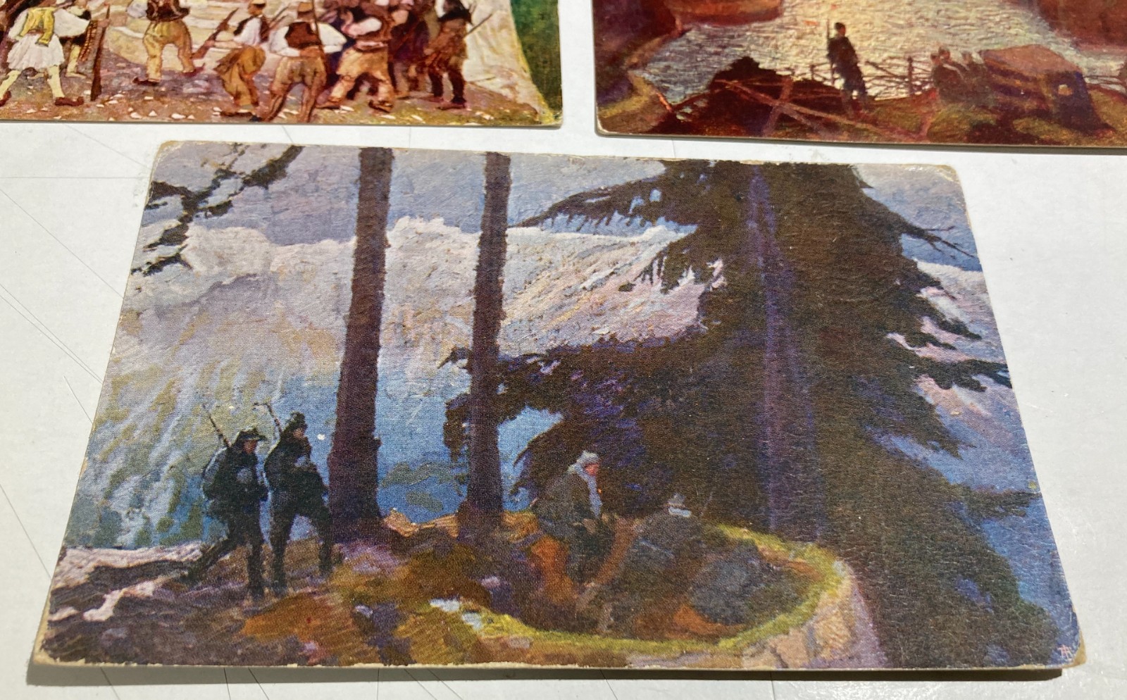 Militaria, Abruzzo: Arte Abruzzese Del '900 Tommaso Cascella Croce Rossa Italiana