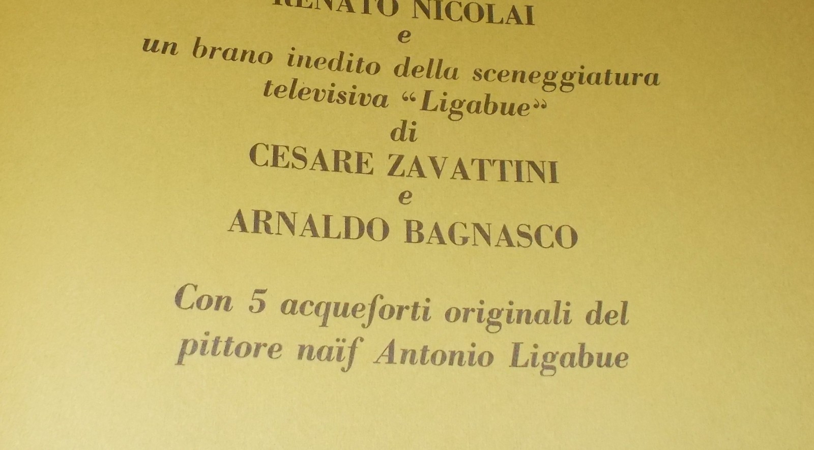 Ligabue, Bartoli, Guastalla, Zavattini: Raccolta Artistica