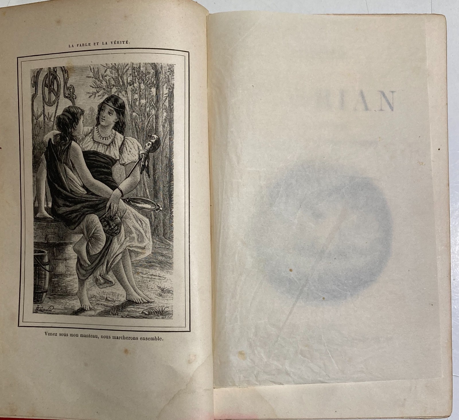 Fables De Florian Suivies d'Un Choix De Fables Antica Edizione Illustrata