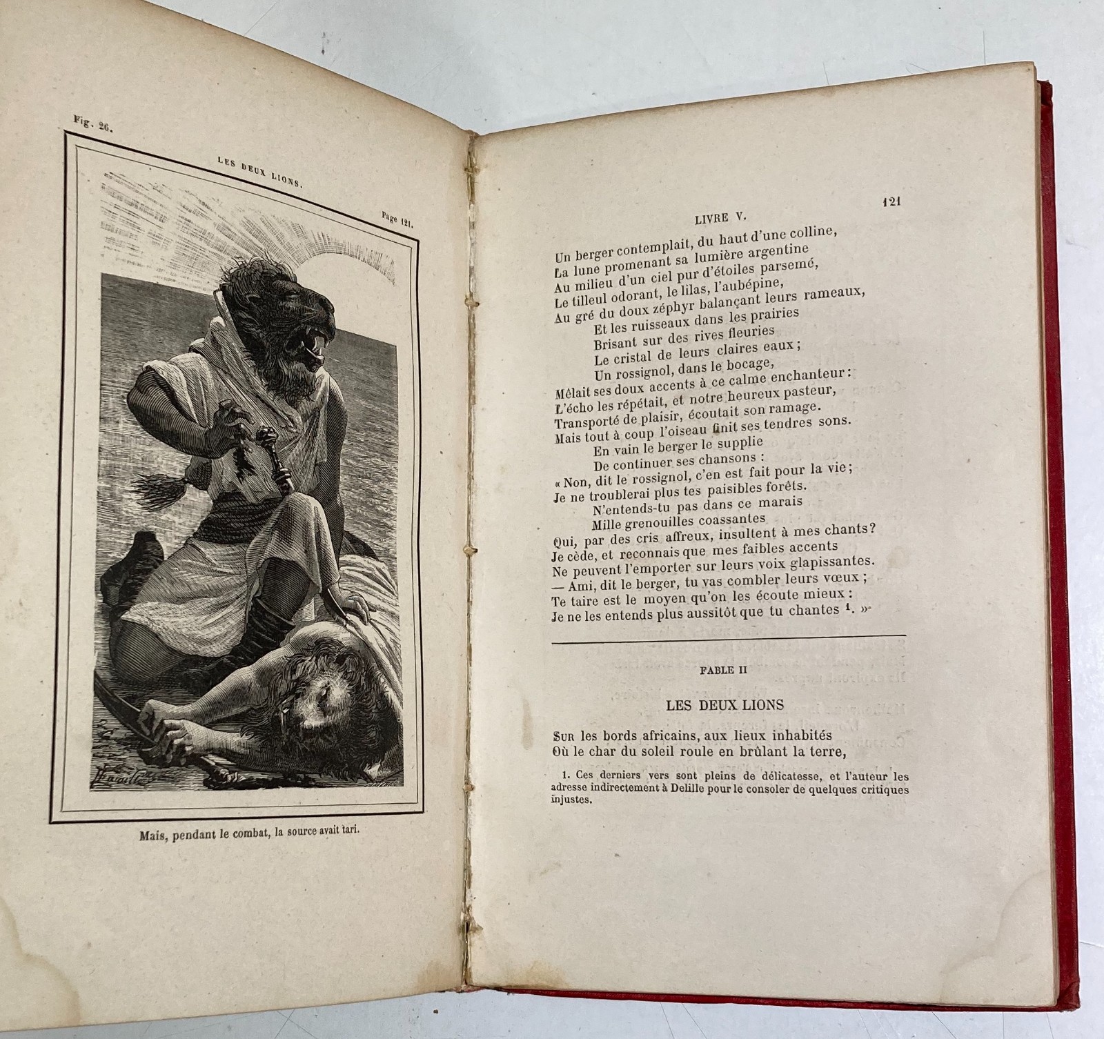 Fables De Florian Suivies d'Un Choix De Fables Antica Edizione Illustrata