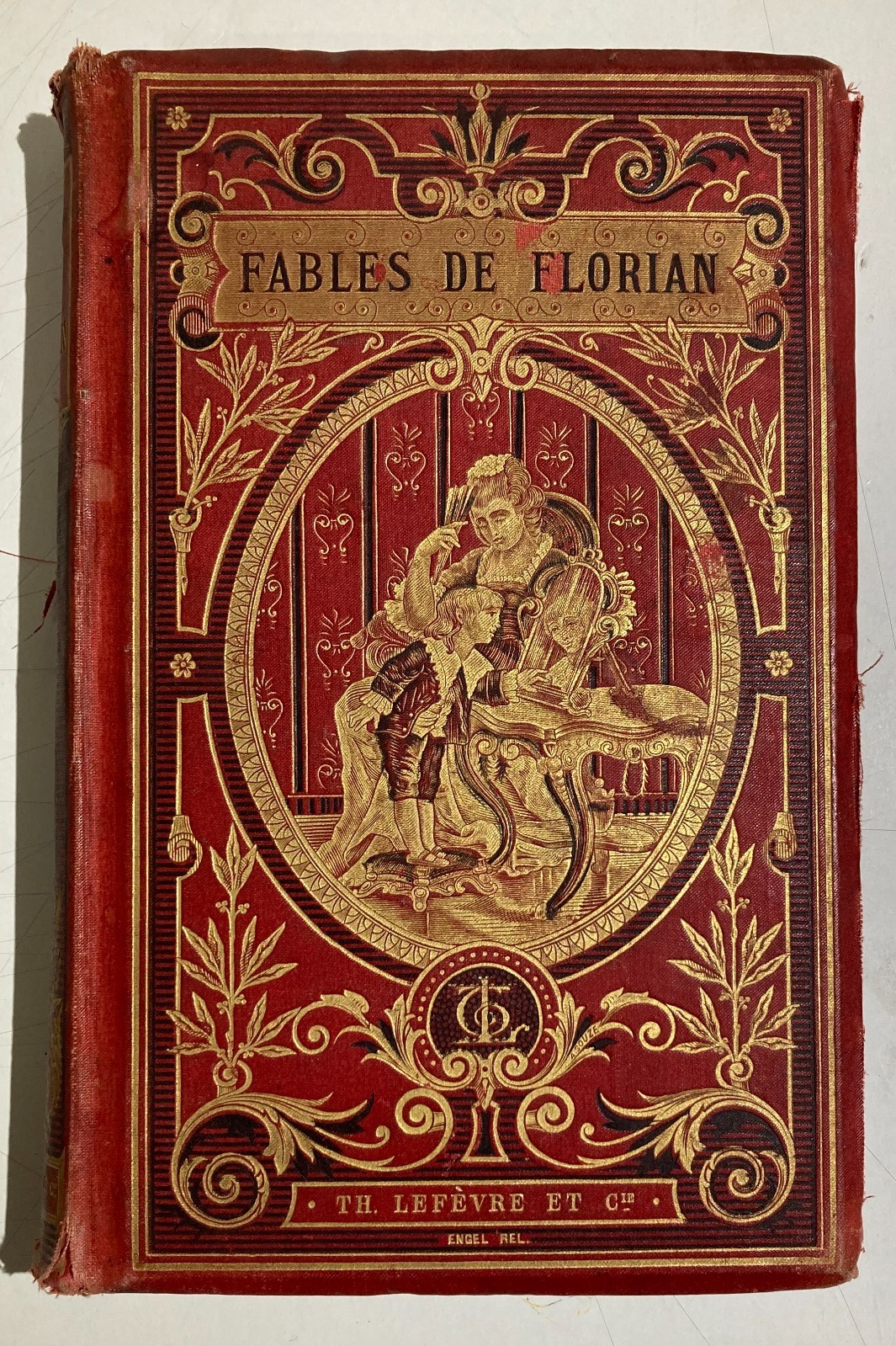 Fables De Florian Suivies d'Un Choix De Fables Antica Edizione Illustrata