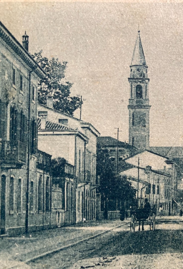 Veneto   San Bonifacio   Corso Stazione   Animata Antica Veduta   Cartolina Da Collezione